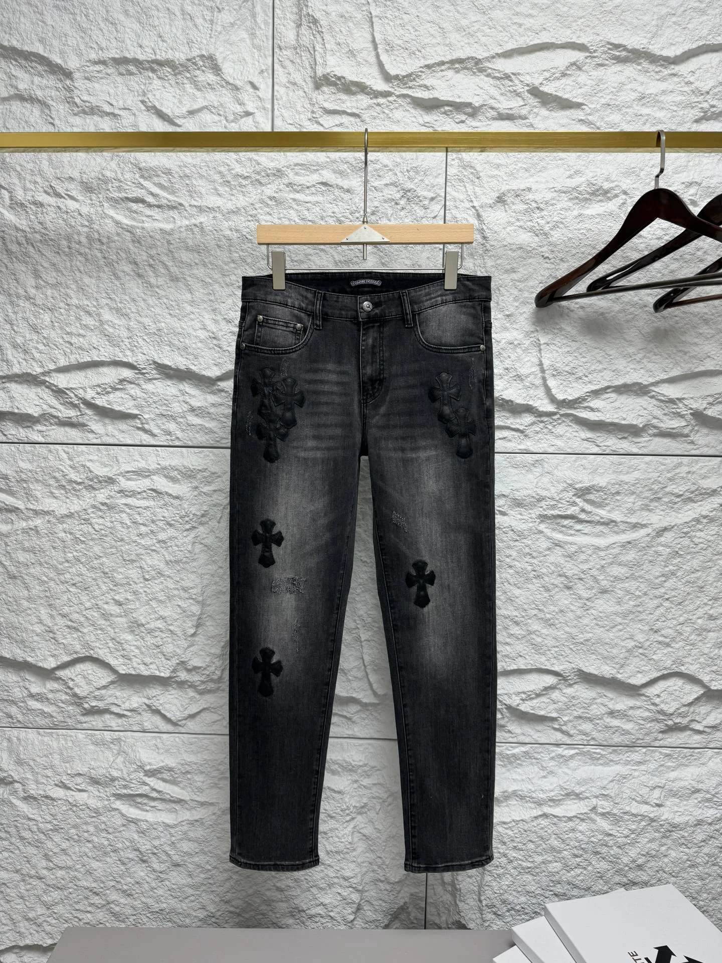 Джинсы Женские Chrome Hearts 10786456