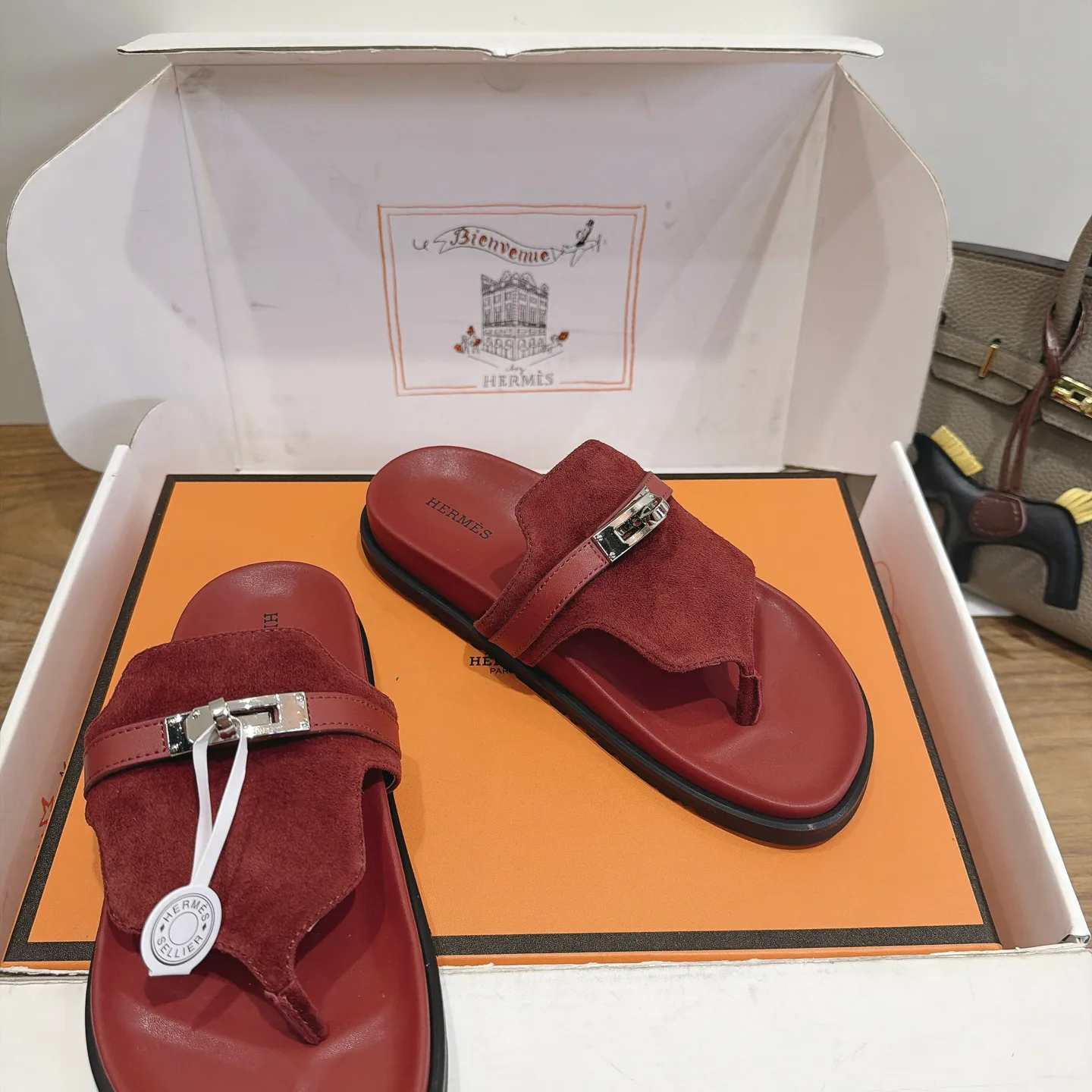 Шлепанцы Женские Hermes 17014862