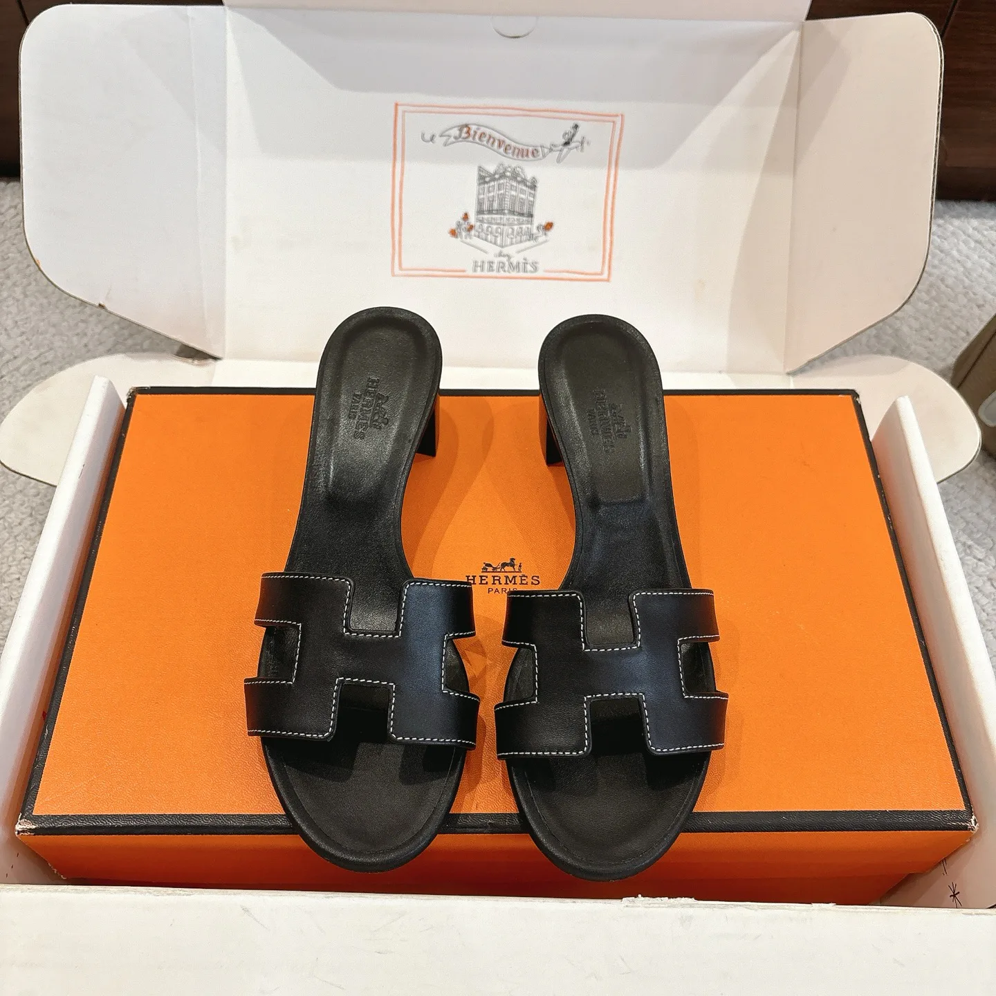 Шлепанцы Женские Hermes 11245995