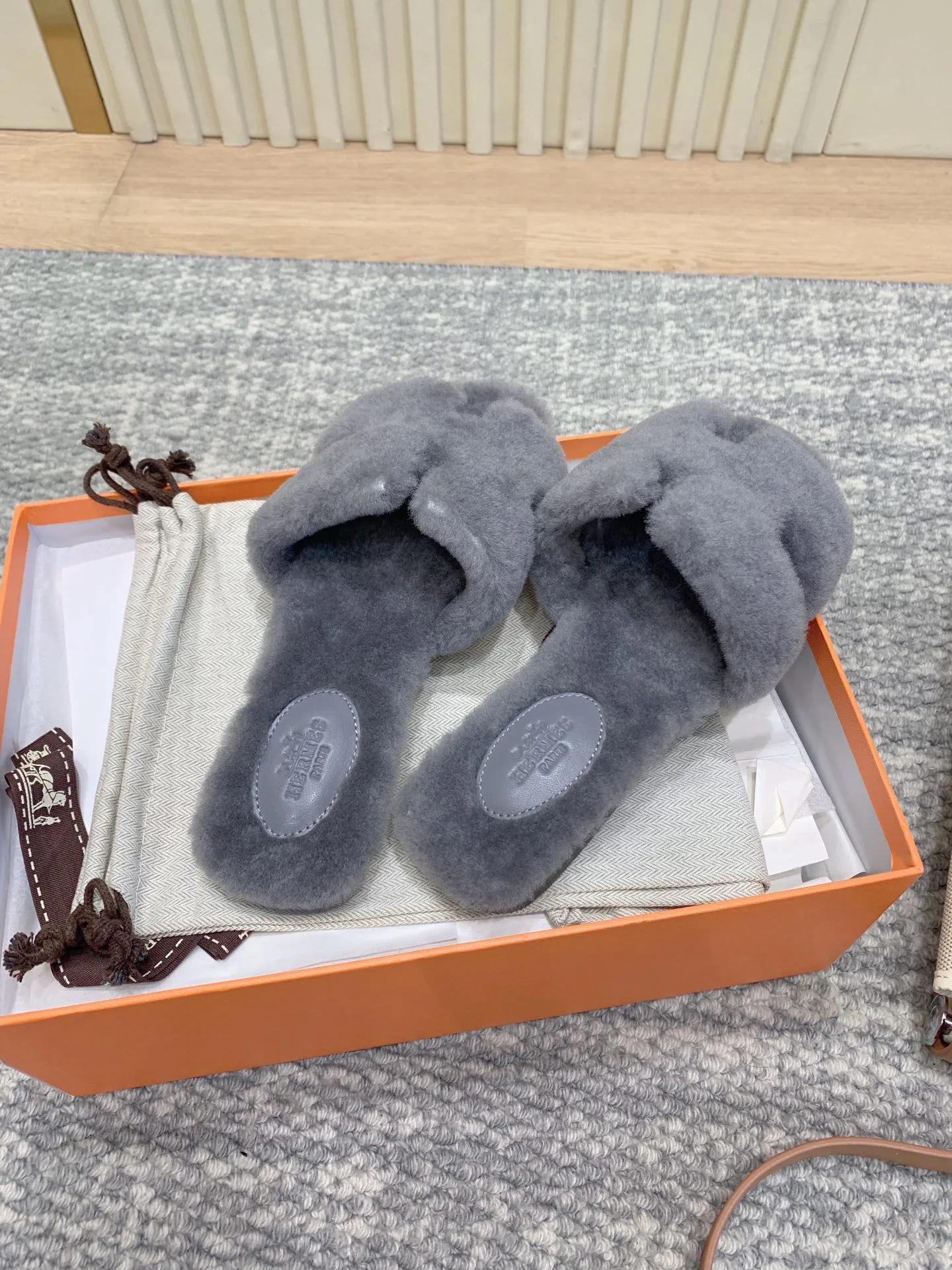 Тапочки Женские Hermes 2211646