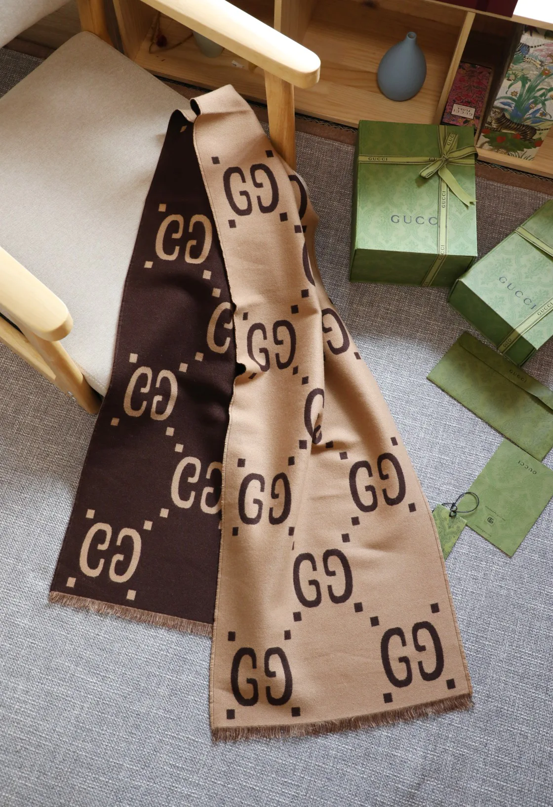 Шарфы Gucci 9632594