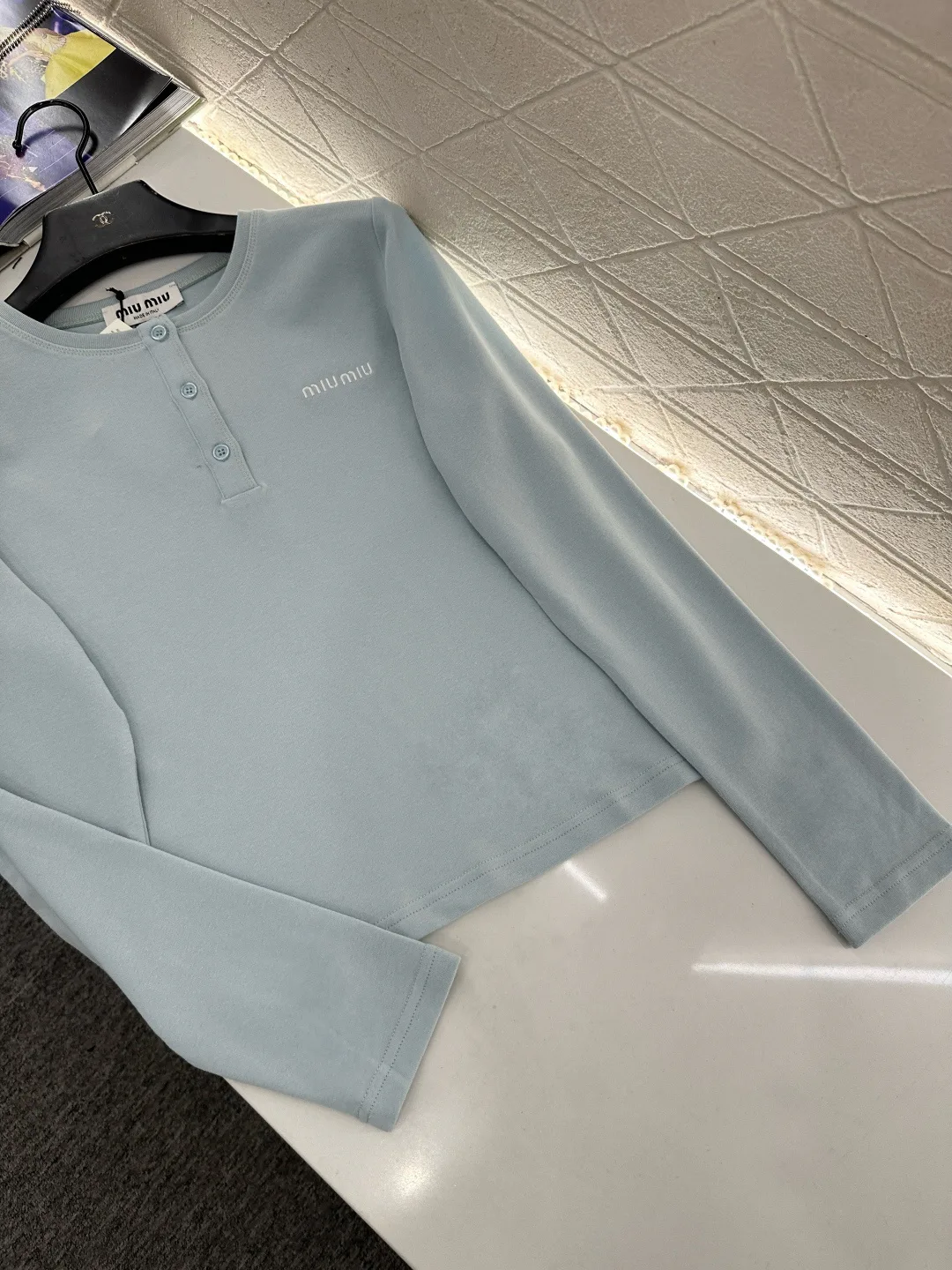 Лонгсливы Женские Miu Miu 603055