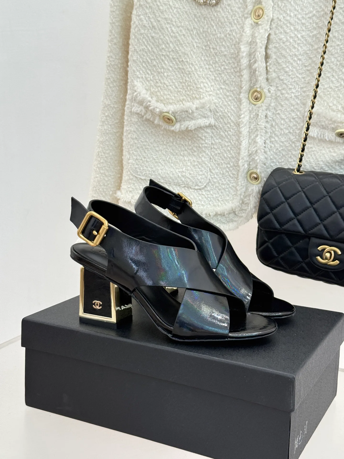 Босоножки Женские Chanel 13269261