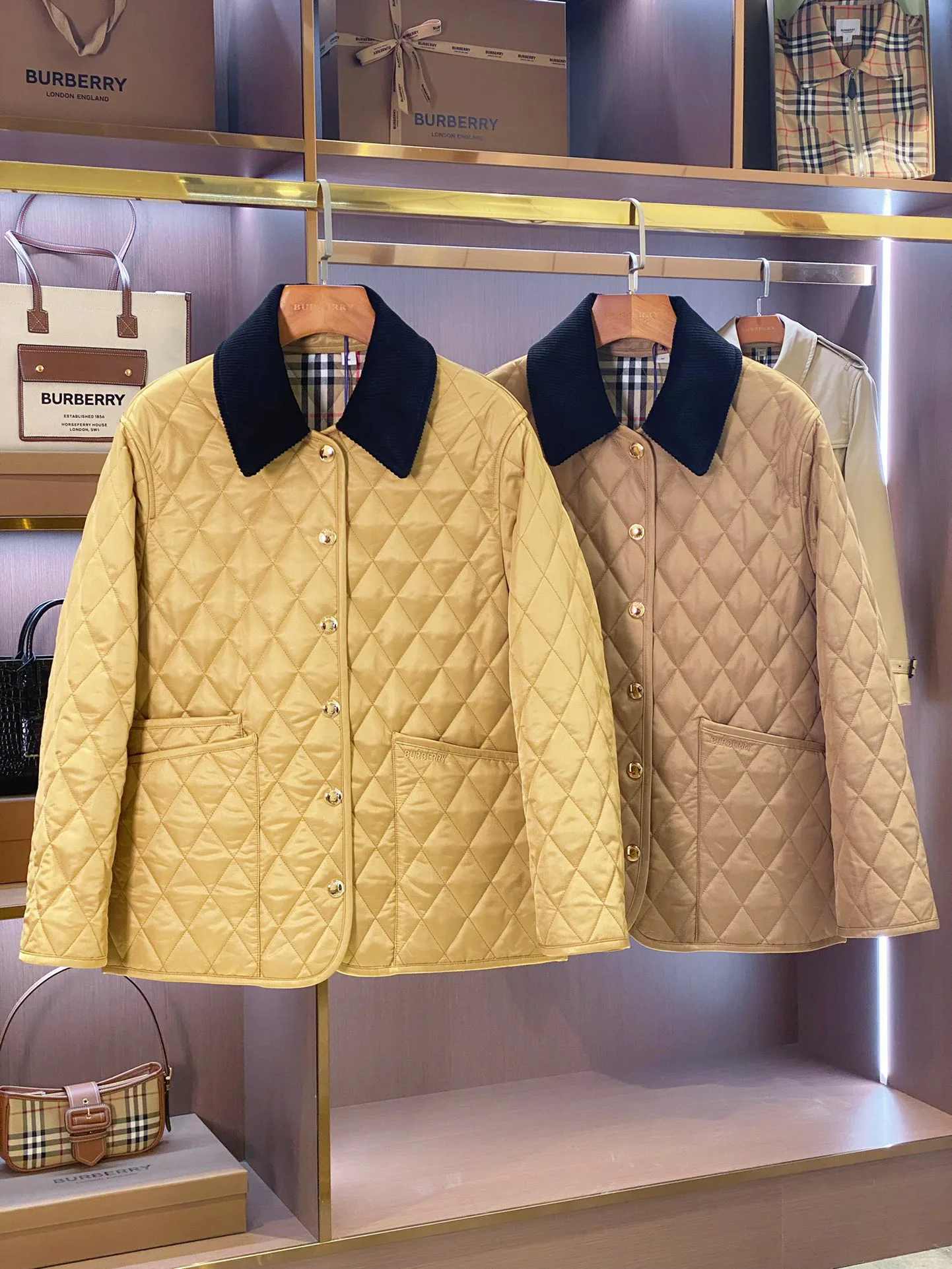 Куртки И Пуховики Женские Burberry 2420430