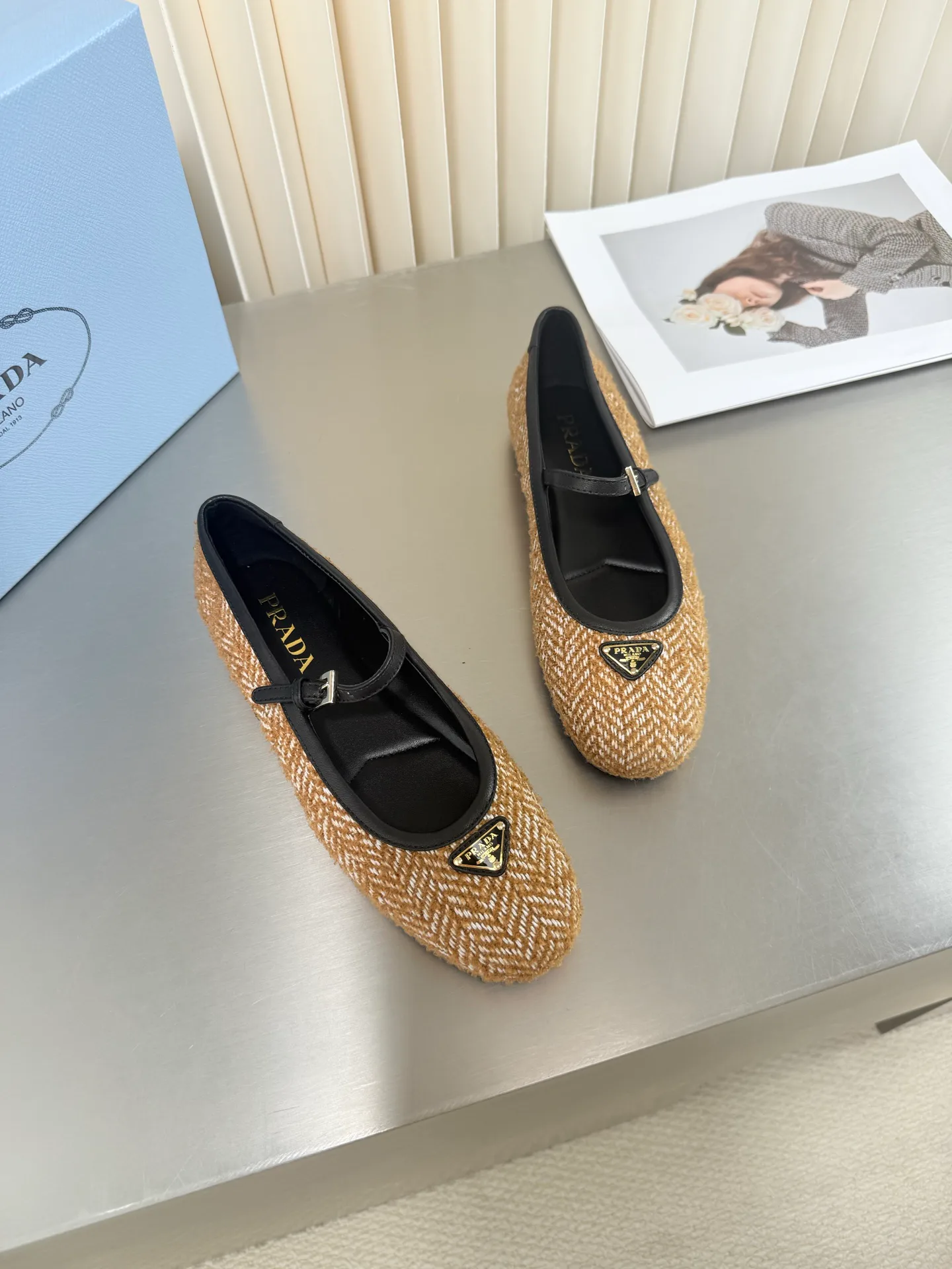 Балетки Женские Prada 18760819