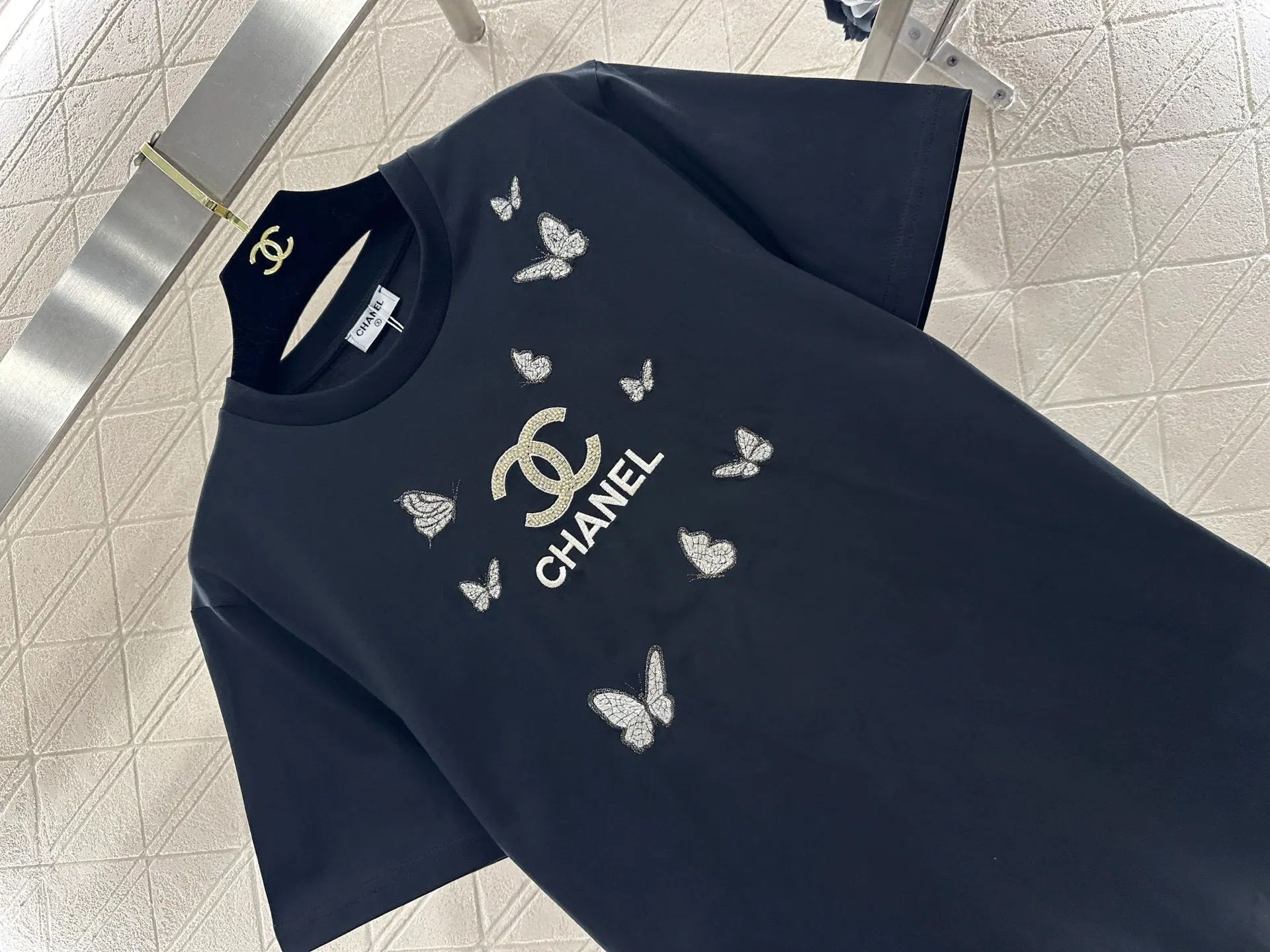 Футболки Женские Chanel 1273505