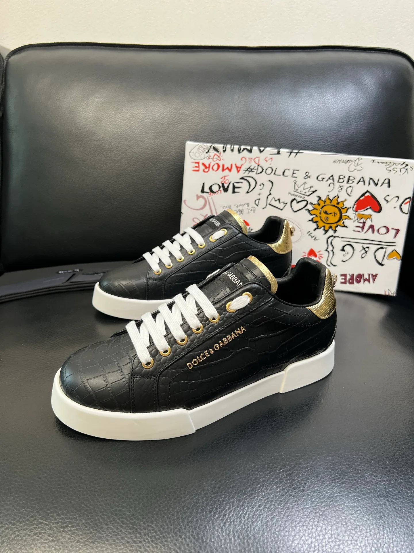 Кроссовки Мужские Dolce & Gabbana 163139