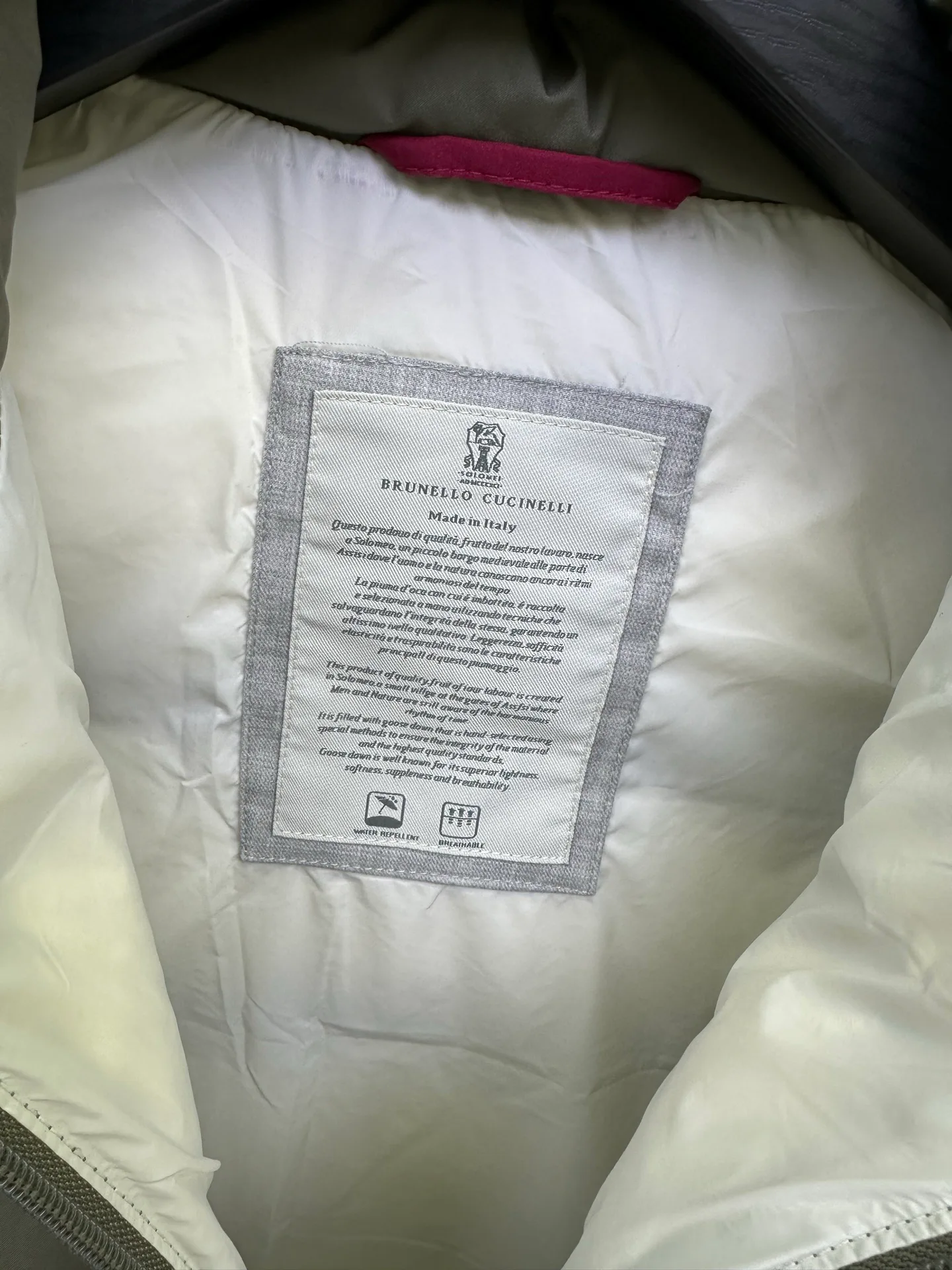 Куртки И Пуховики Мужские Brunello Cucinelli 209227