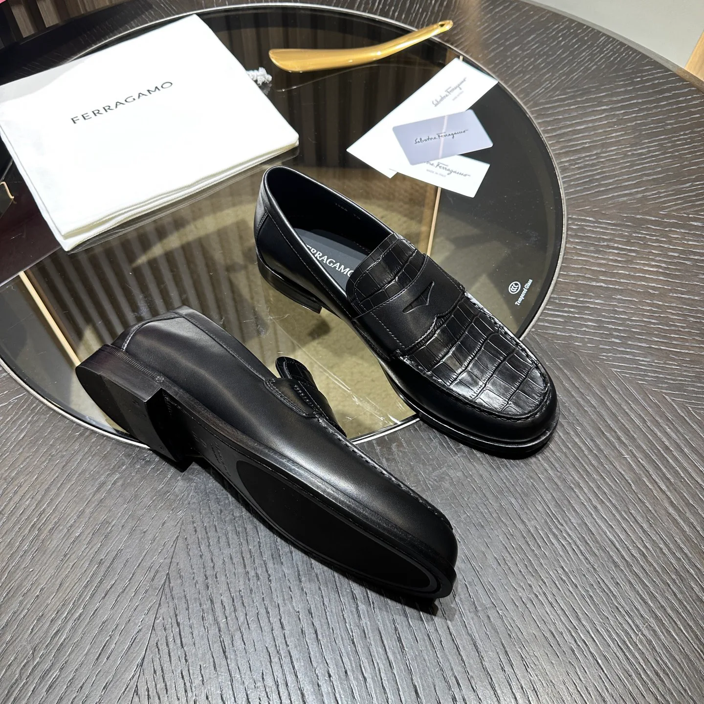 Лоферы И Туфли Мужские Salvatore Ferragamo 18341649