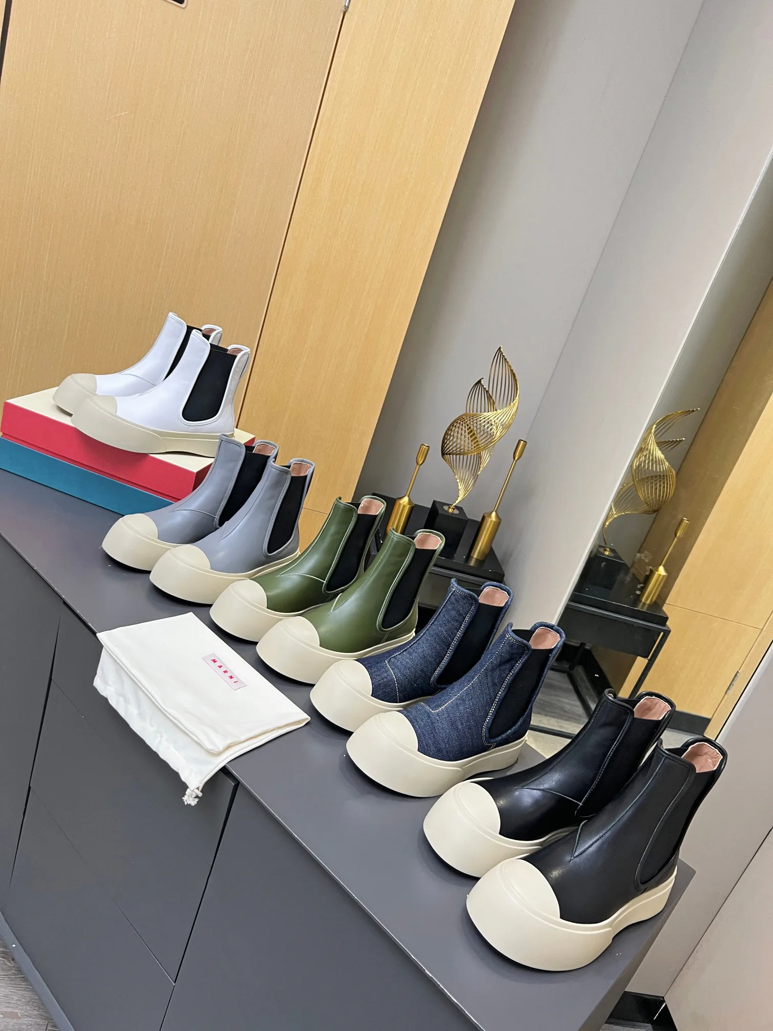 Ботинки Женские Marni 336377