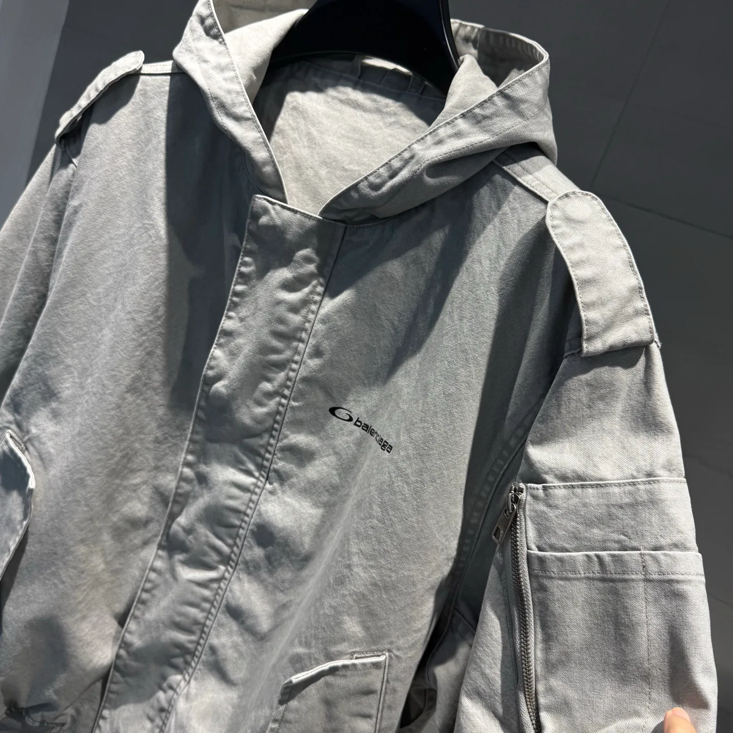 Куртки И Пуховики Мужские Balenciaga 4537617