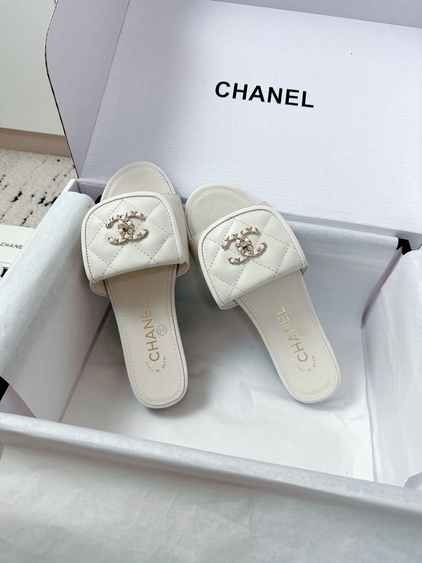 Шлепанцы Женские Chanel 11026187