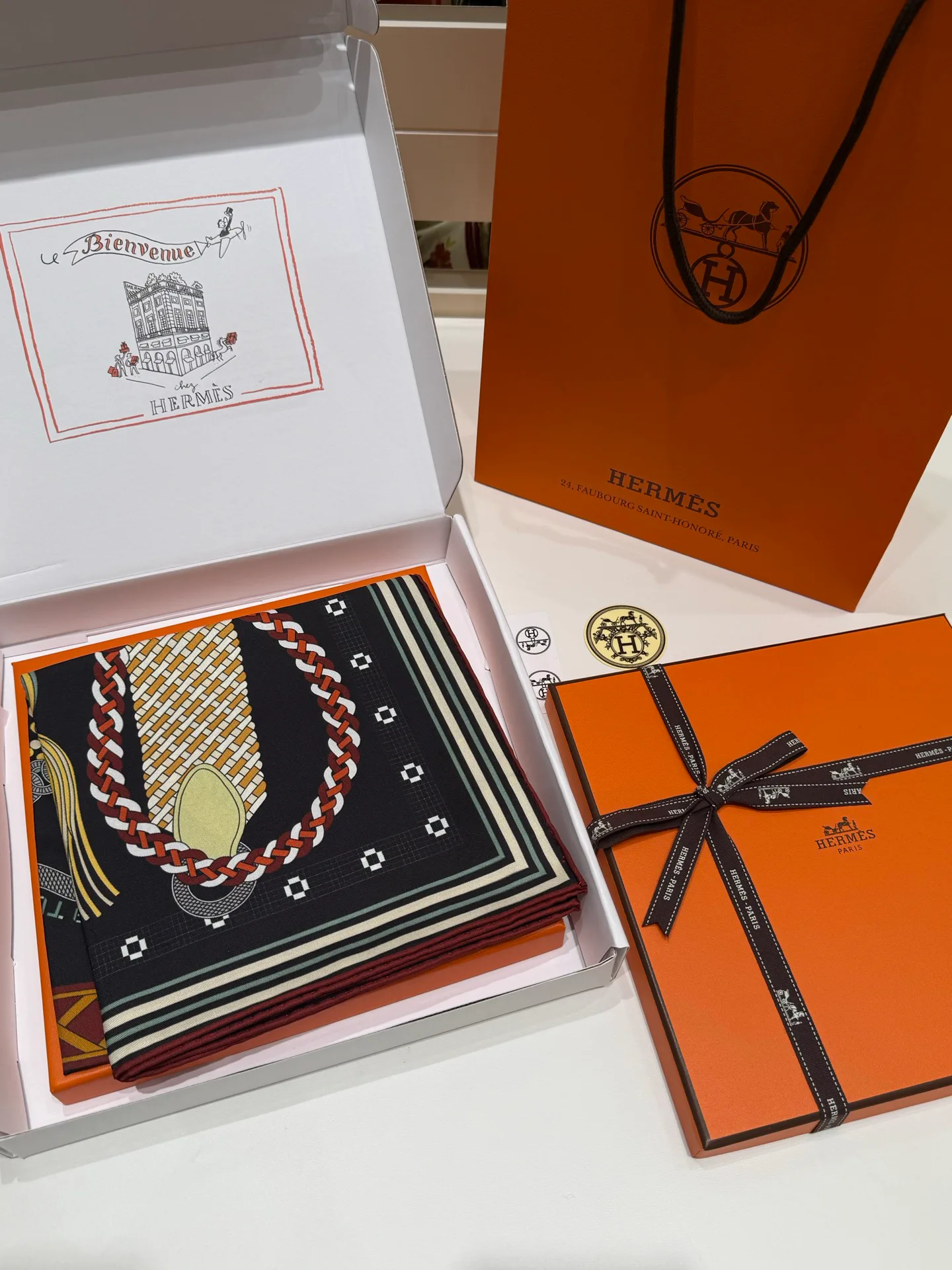 Шарфы Hermes 11978342