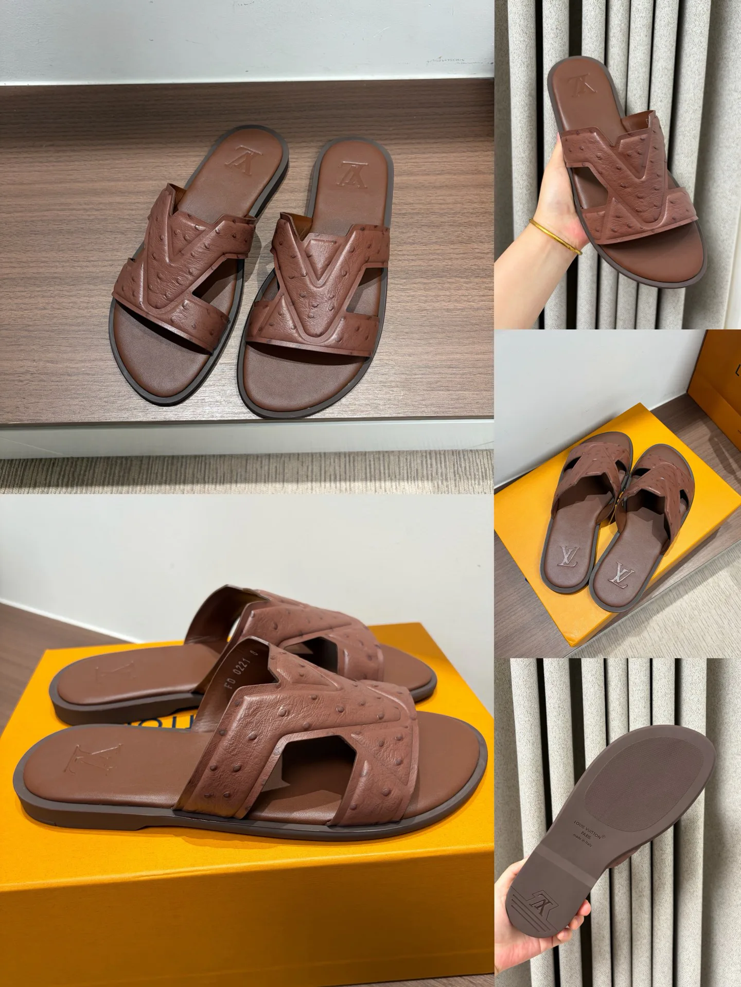 Шлепанцы Мужские Louis Vuitton 12826633