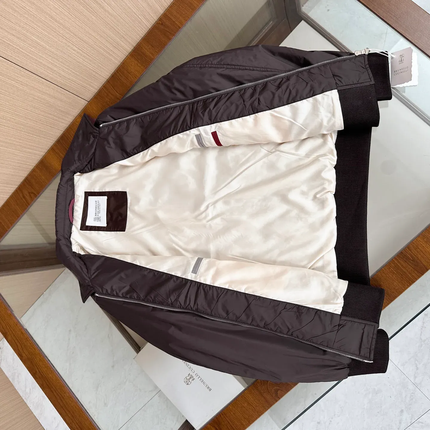 Куртки И Пуховики Мужские Brunello Cucinelli 562669