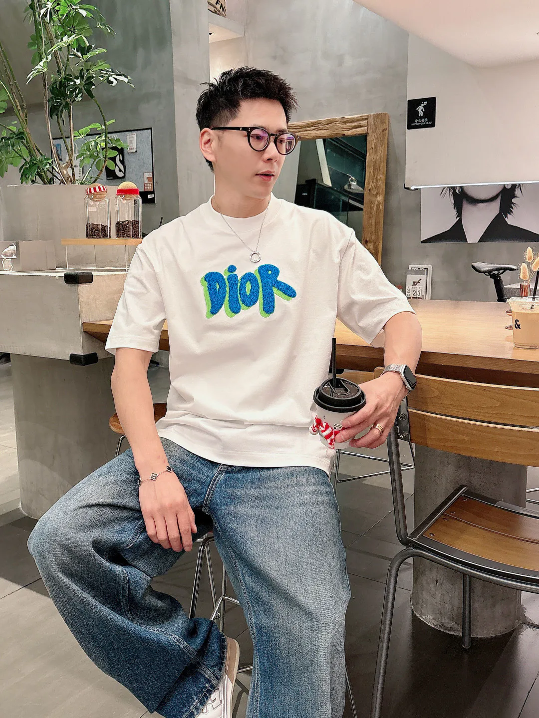 Футболки Мужские Christian Dior 9465269