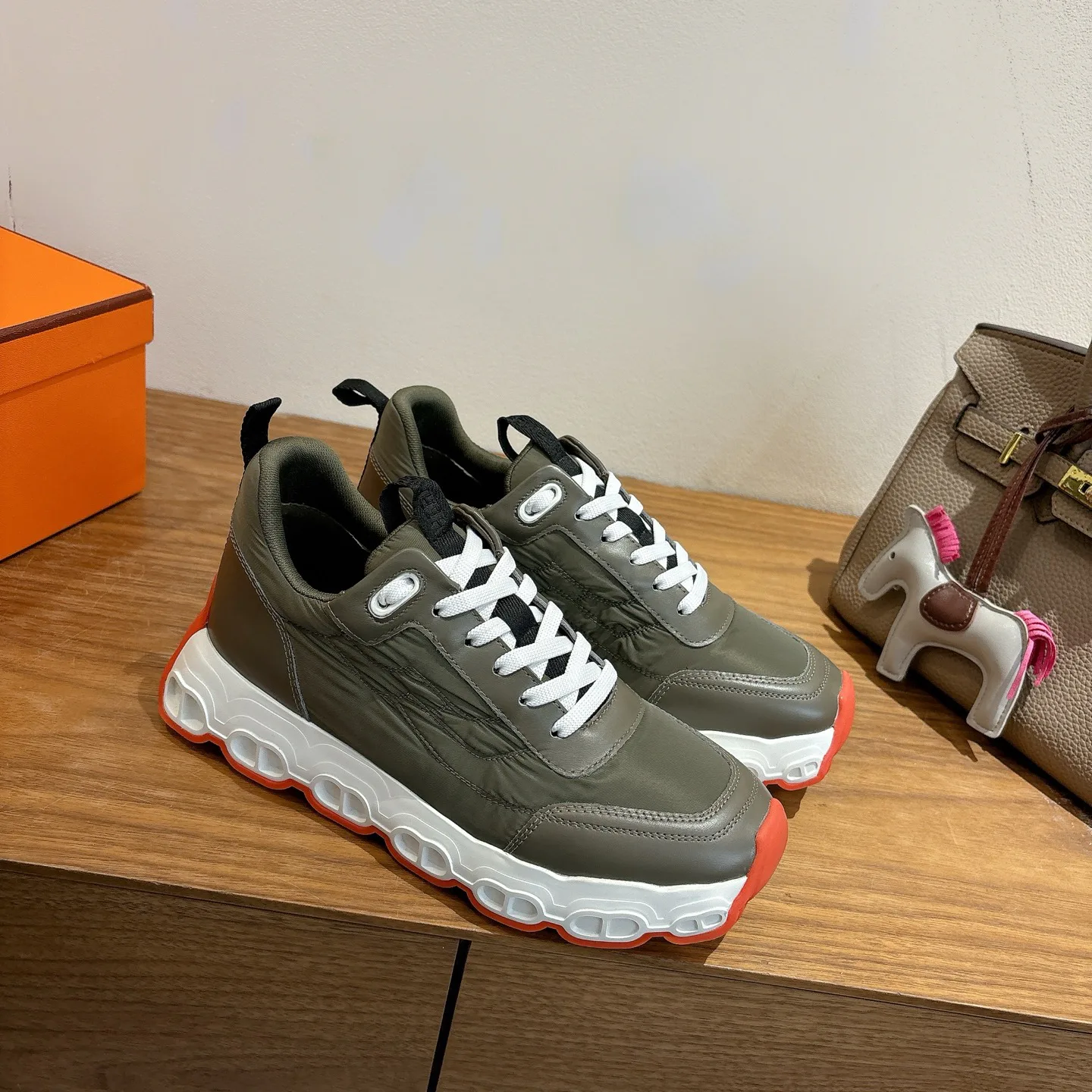 Кроссовки Мужские Hermes 1175832