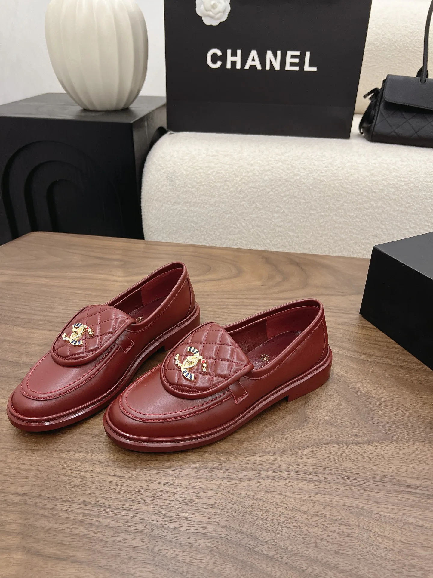 Лоферы И Мокасины Женские Chanel 17303657