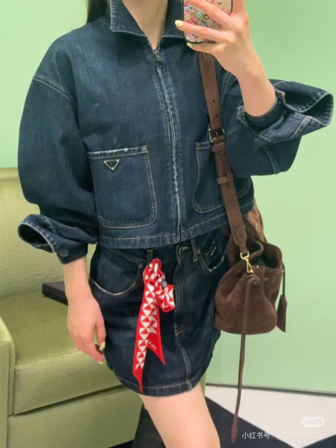 Куртки И Пуховики Женские Prada 18847947