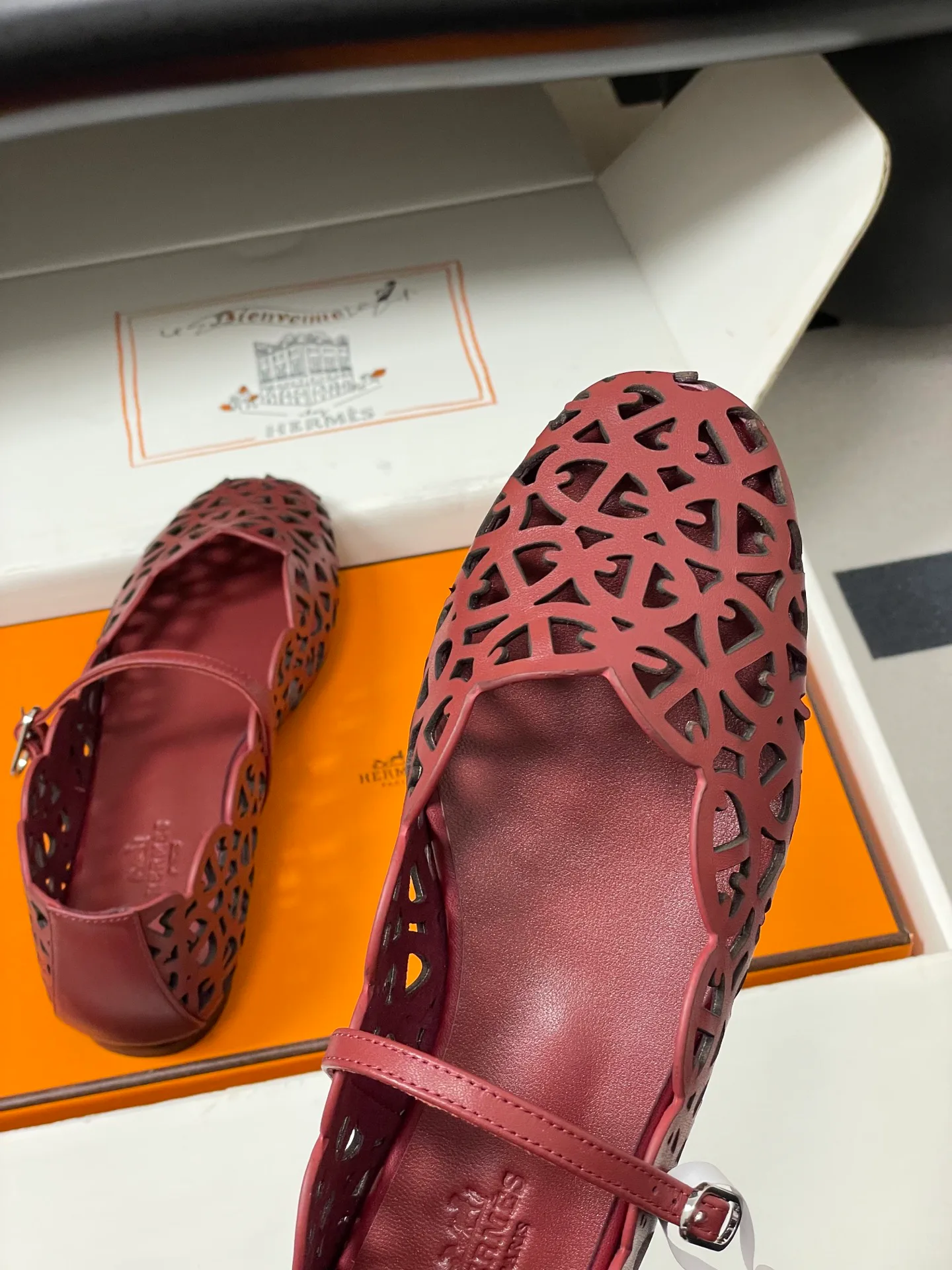 Балетки Женские Hermes 17558038