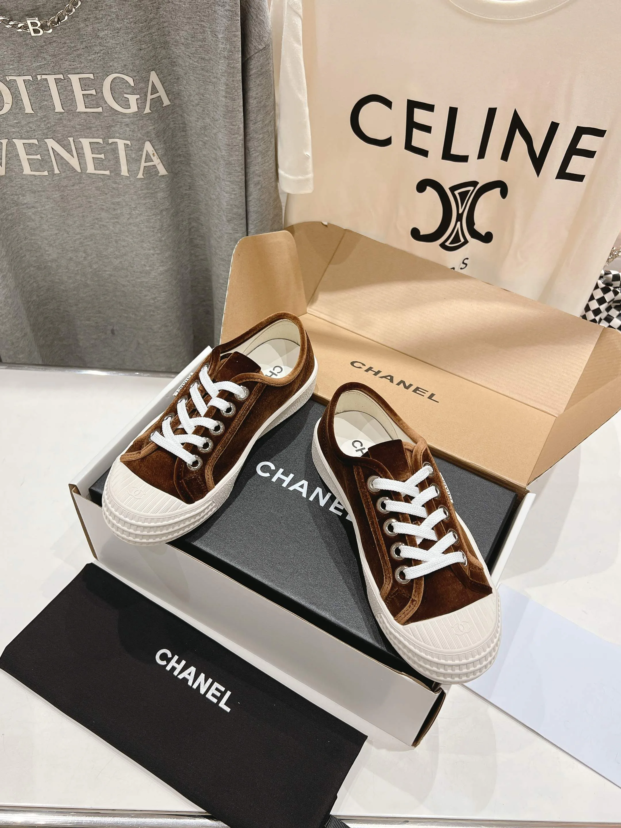 Кеды Женские Chanel 16988