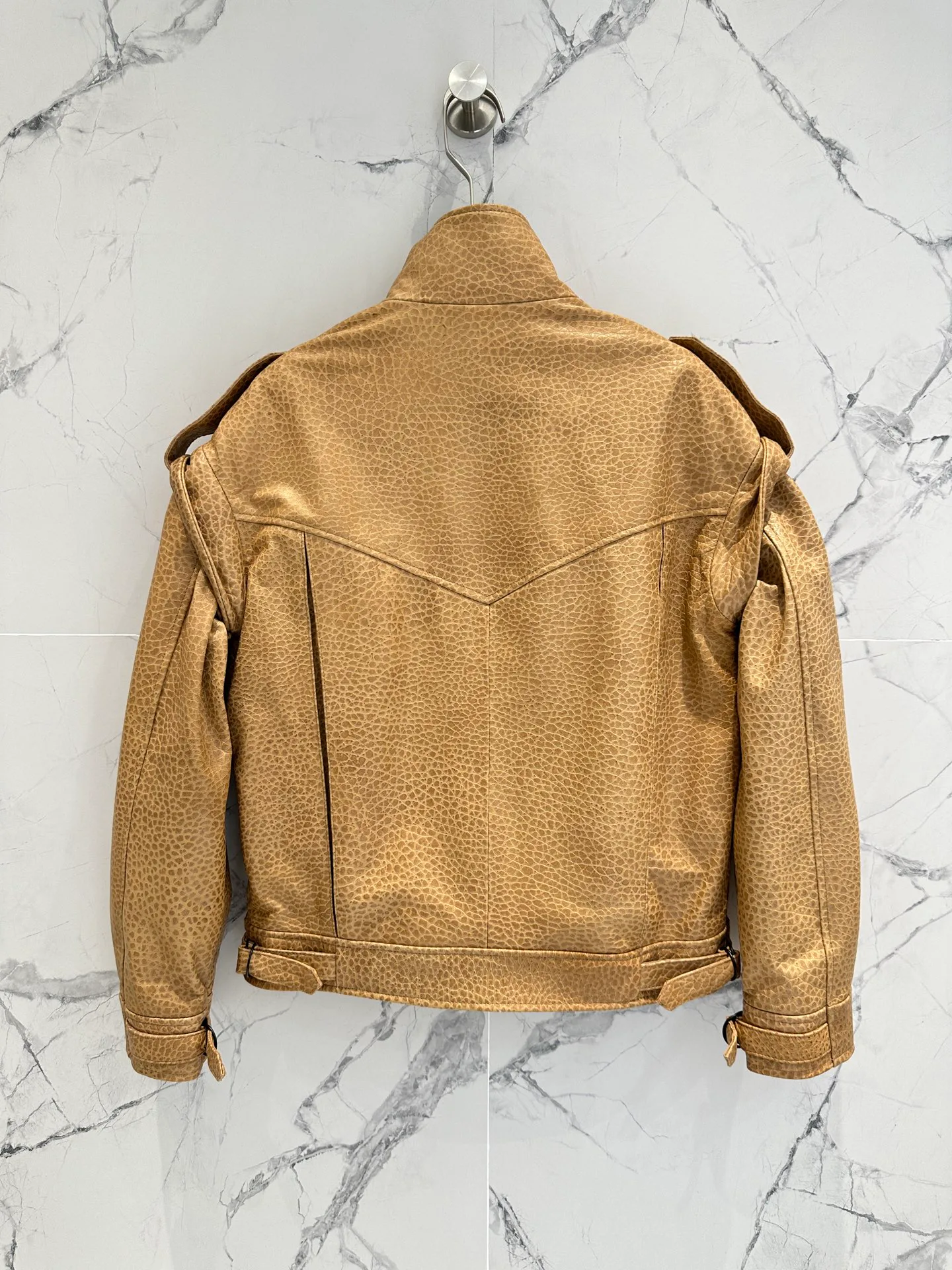Кожаные Куртки И Дублёнки Женские Saint Laurent 11598148
