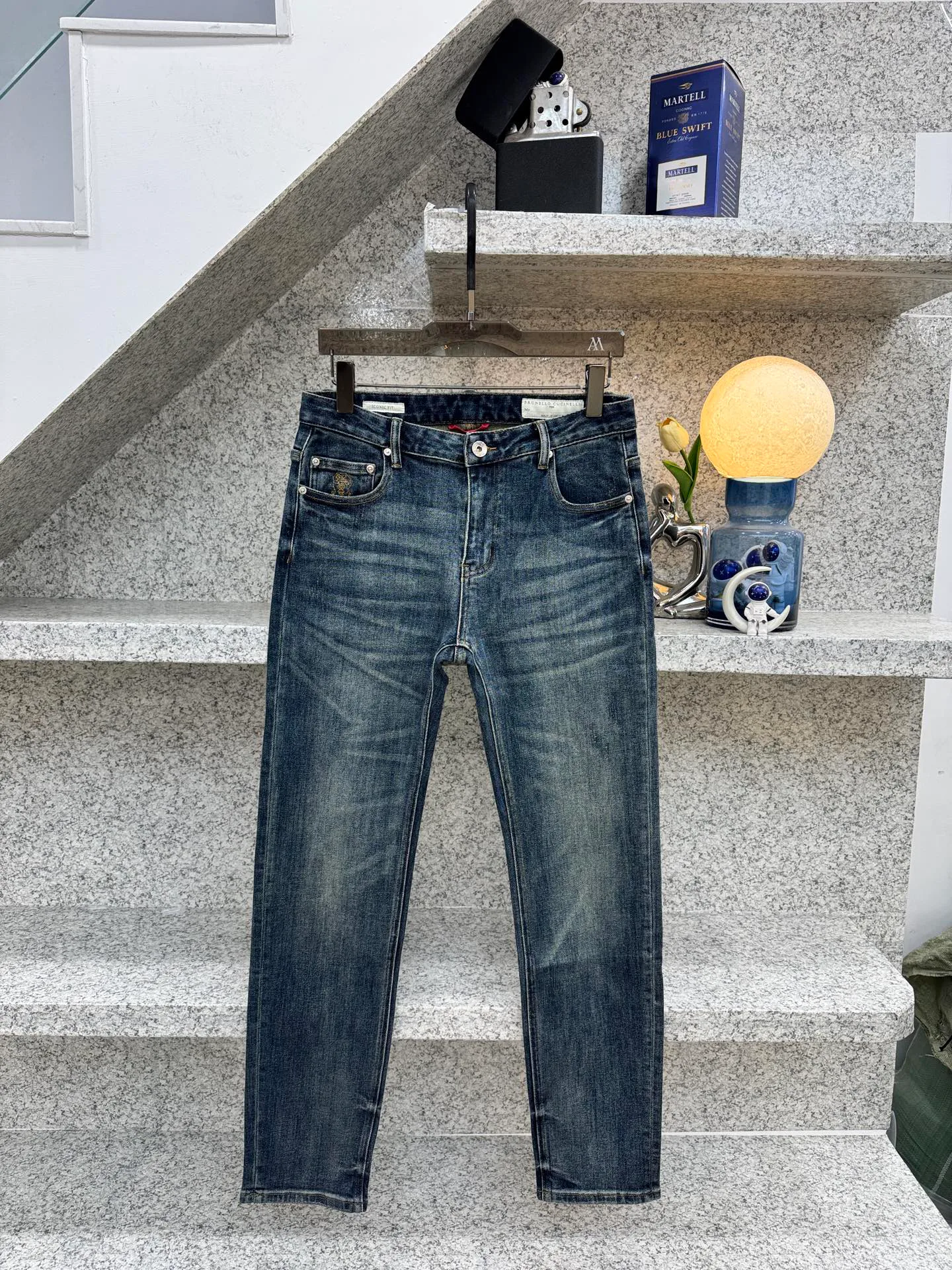 Джинсы Мужские Brunello Cucinelli 392657