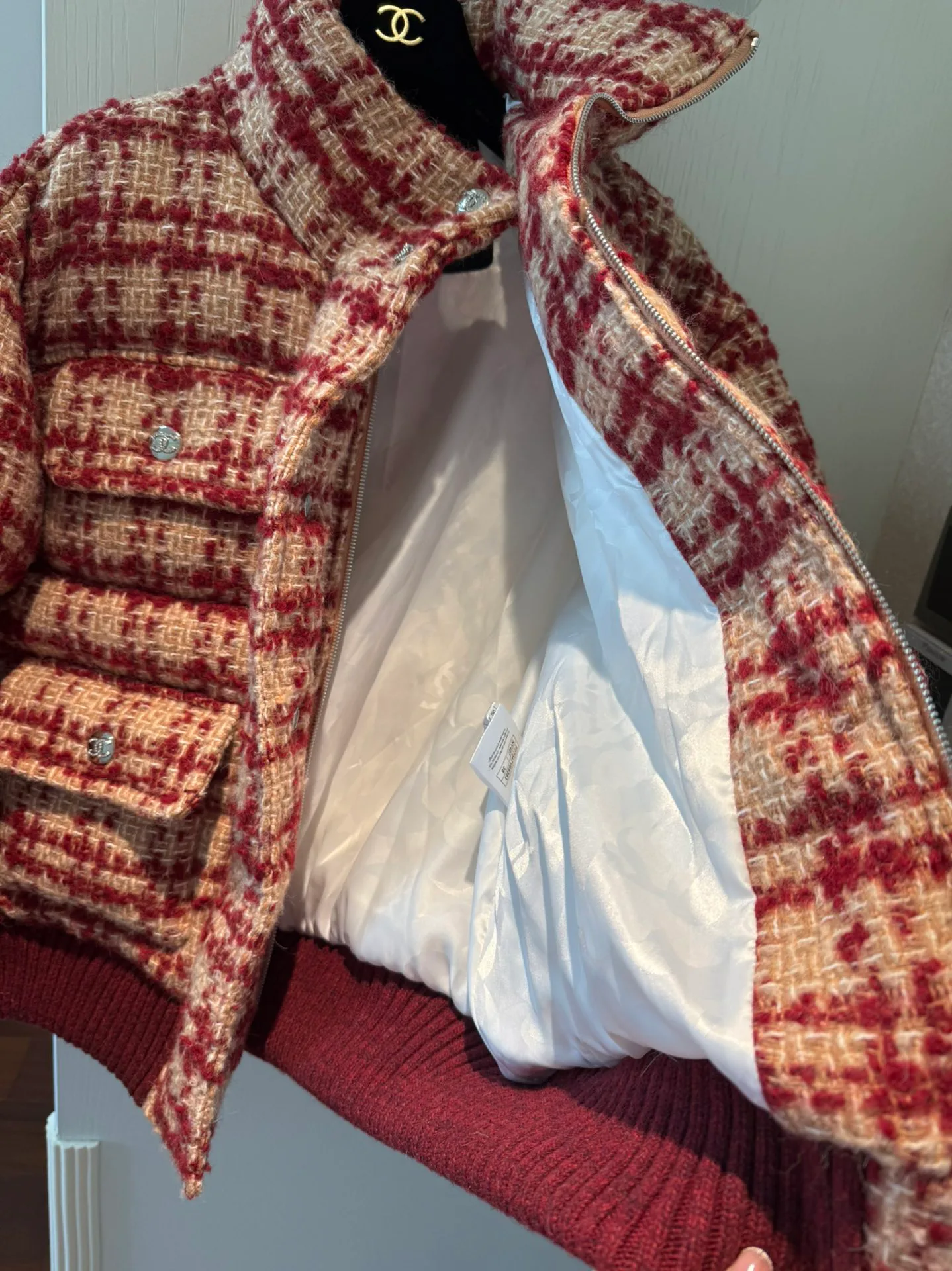 Куртки И Пуховики Женские Chanel 1022927