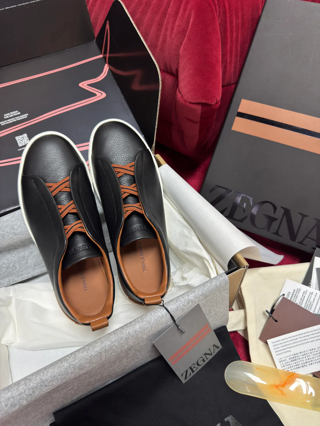 Кроссовки Мужские Zegna 11544349
