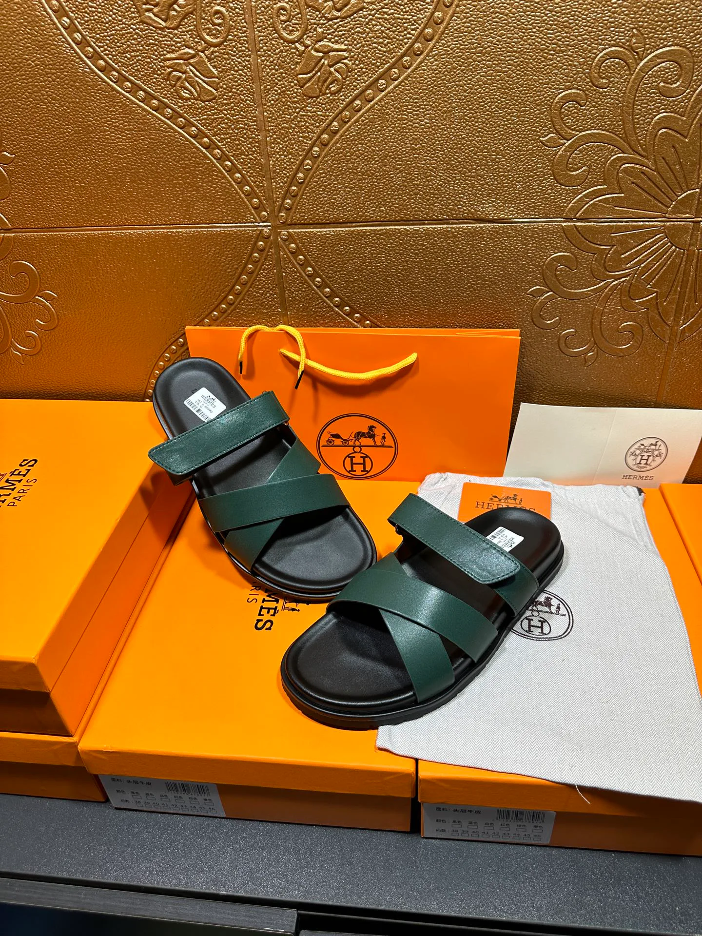 Шлепанцы Женские Hermes 987378