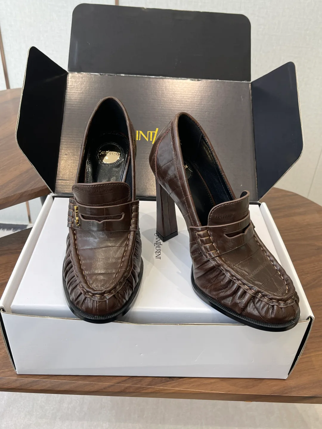 Лоферы И Мокасины Женские Saint Laurent 1284421
