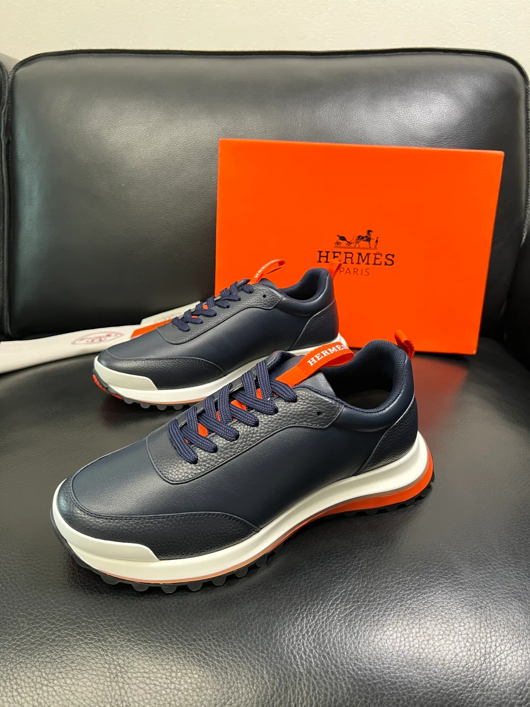 Кроссовки Мужские Hermes 420204