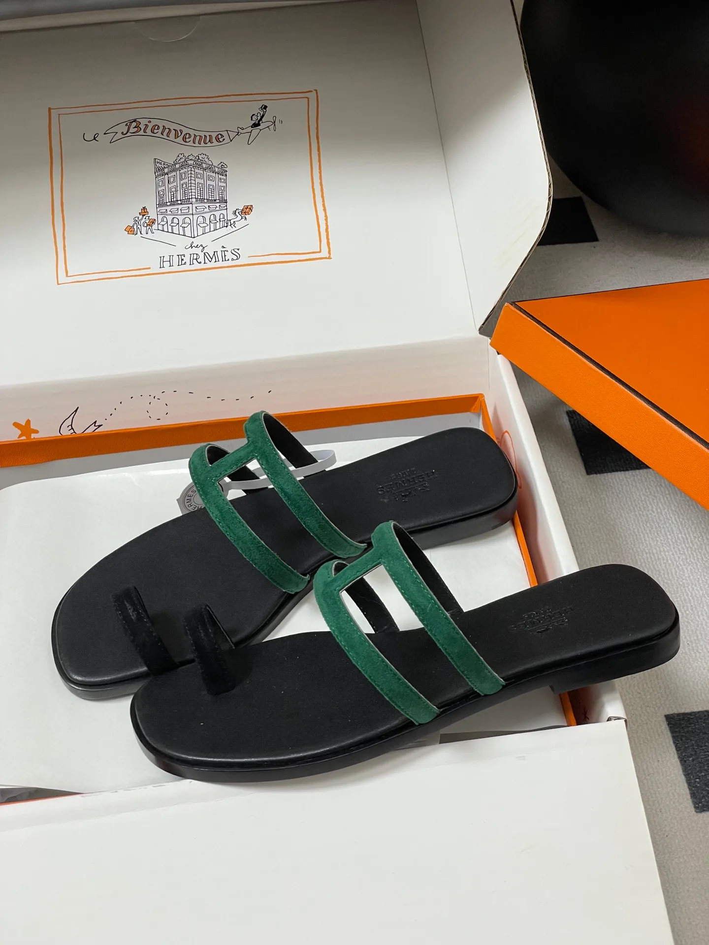 Шлепанцы Женские Hermes 252990