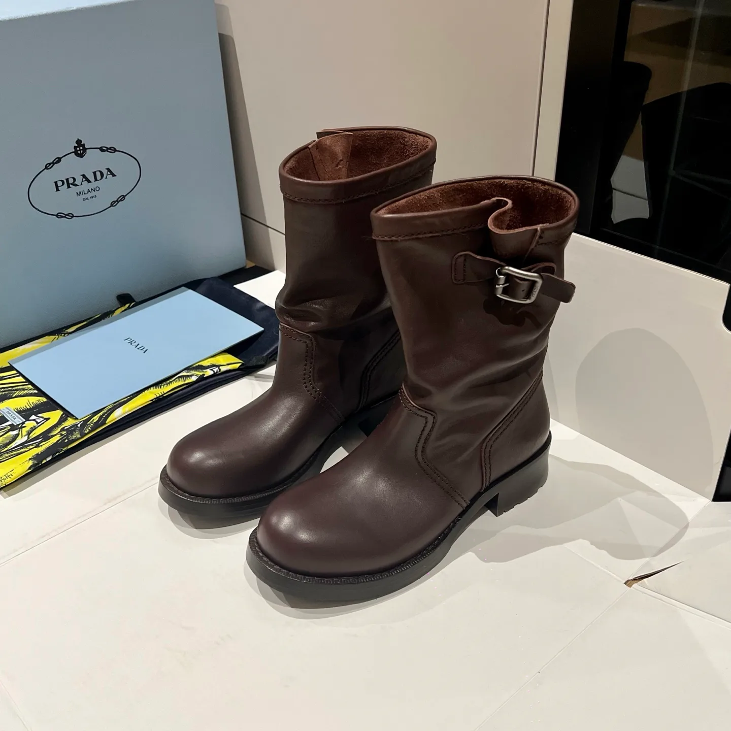 Ботинки Женские Prada 305875