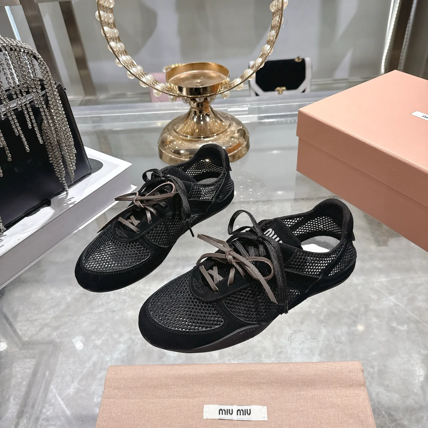 Кроссовки Женские Miu Miu 4549616