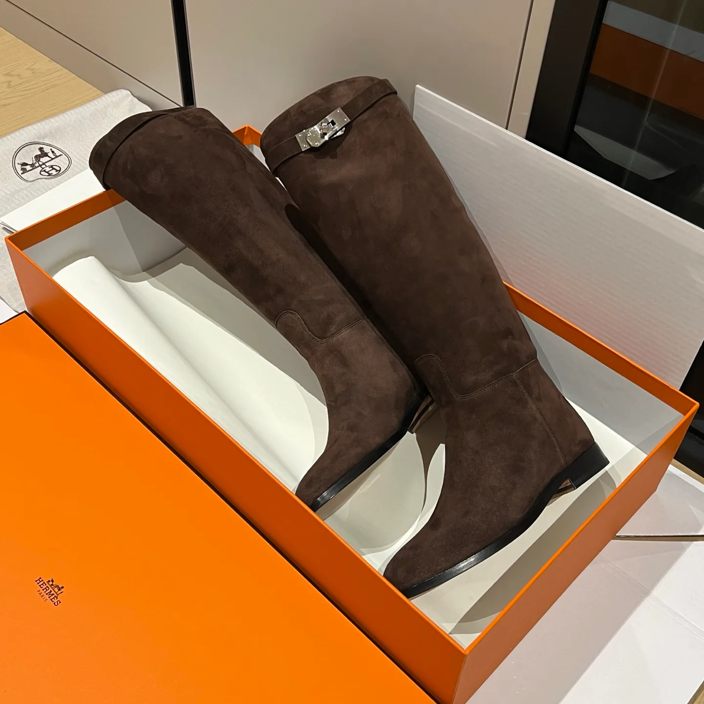 Сапоги Женские Hermes 4444728