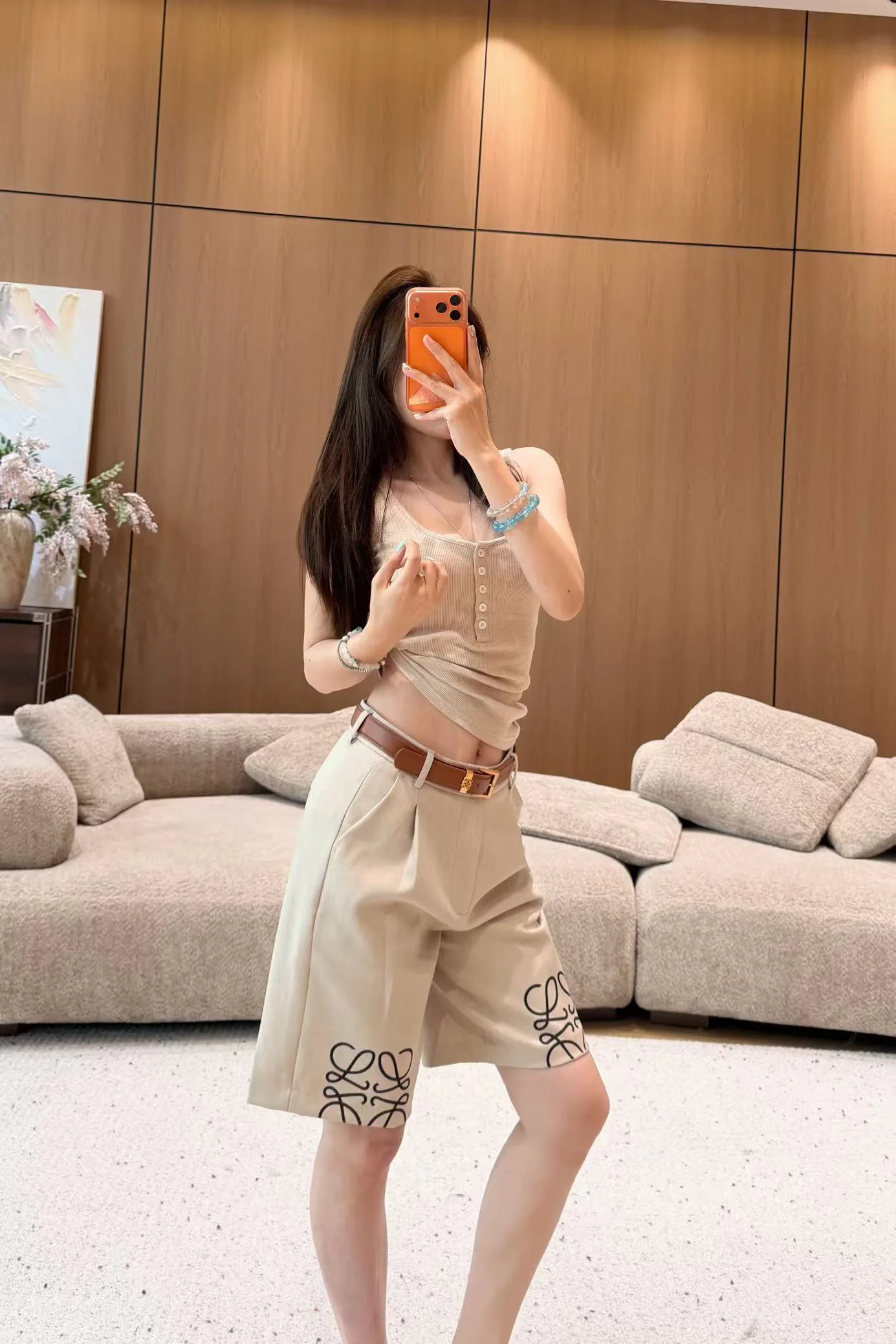 Шорты Женские Loewe 13563085