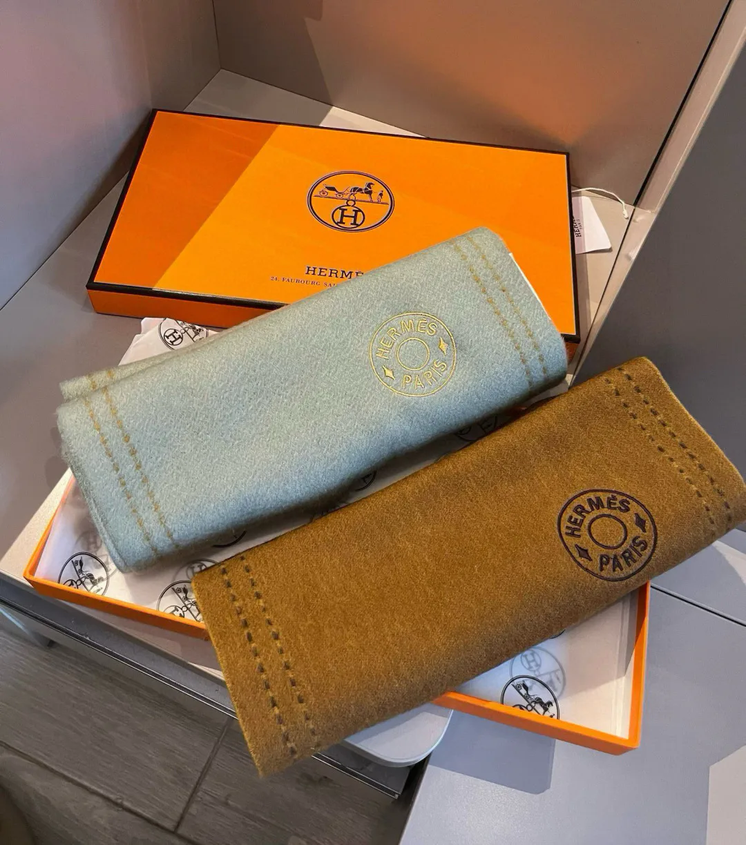 Шарфы Hermes 1813427