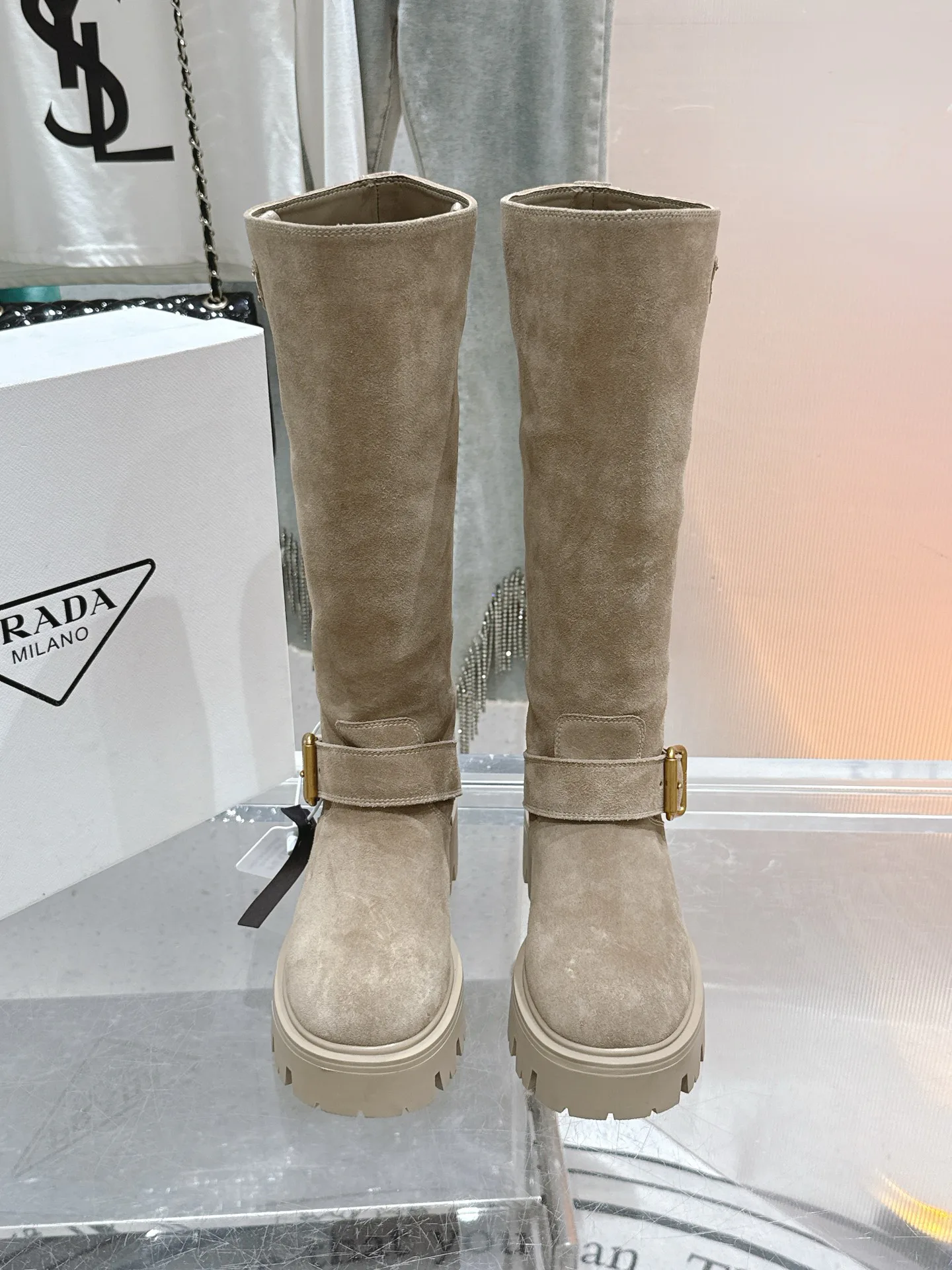 Сапоги Женские Prada 18703104