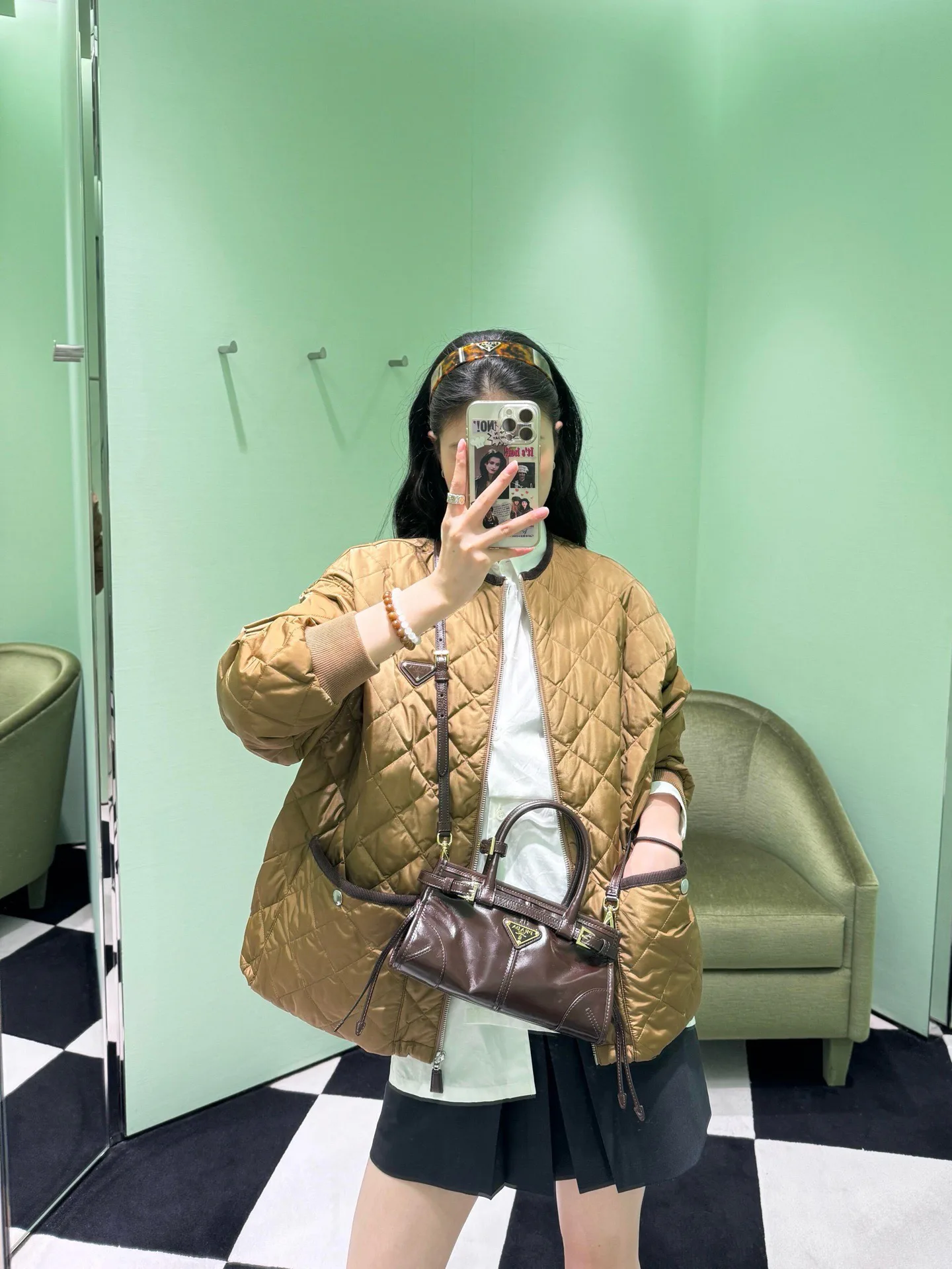 Куртки И Пуховики Женские Prada 2260884