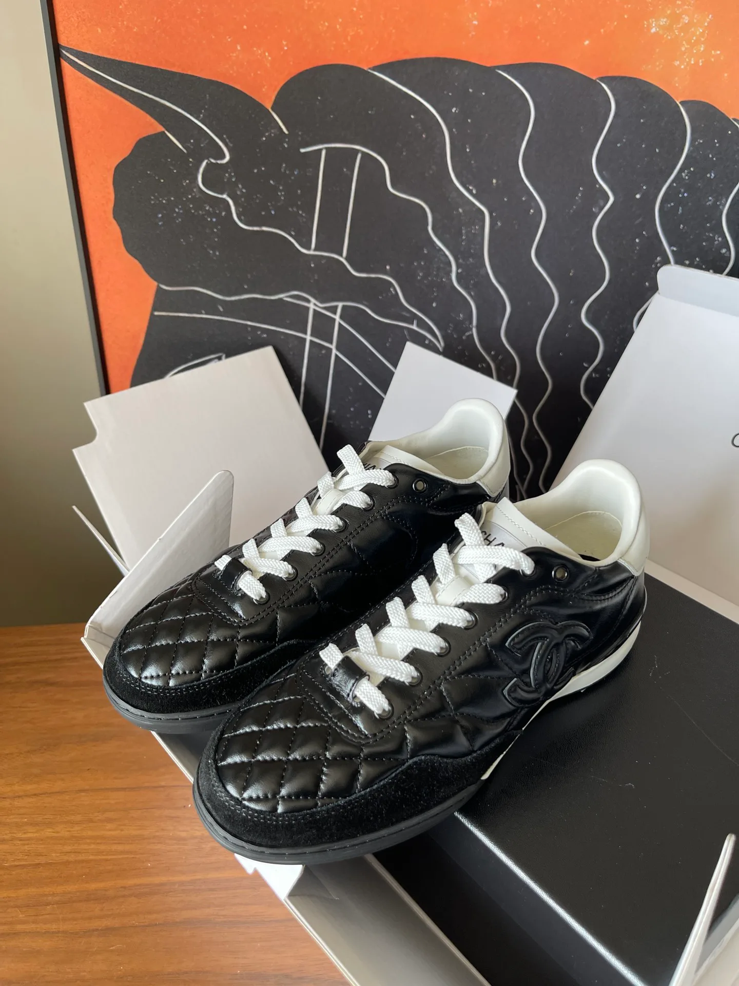 Кроссовки Женские Chanel 786196