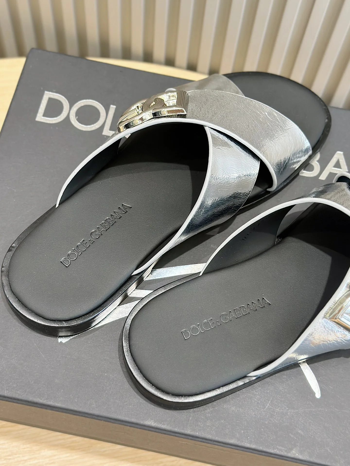 Шлепанцы Мужские Dolce & Gabbana 11483764