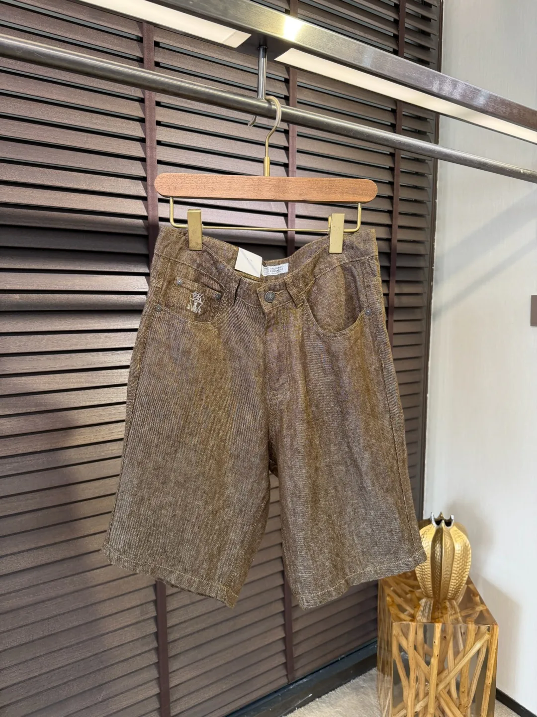 Шорты Мужские Brunello Cucinelli 10273596