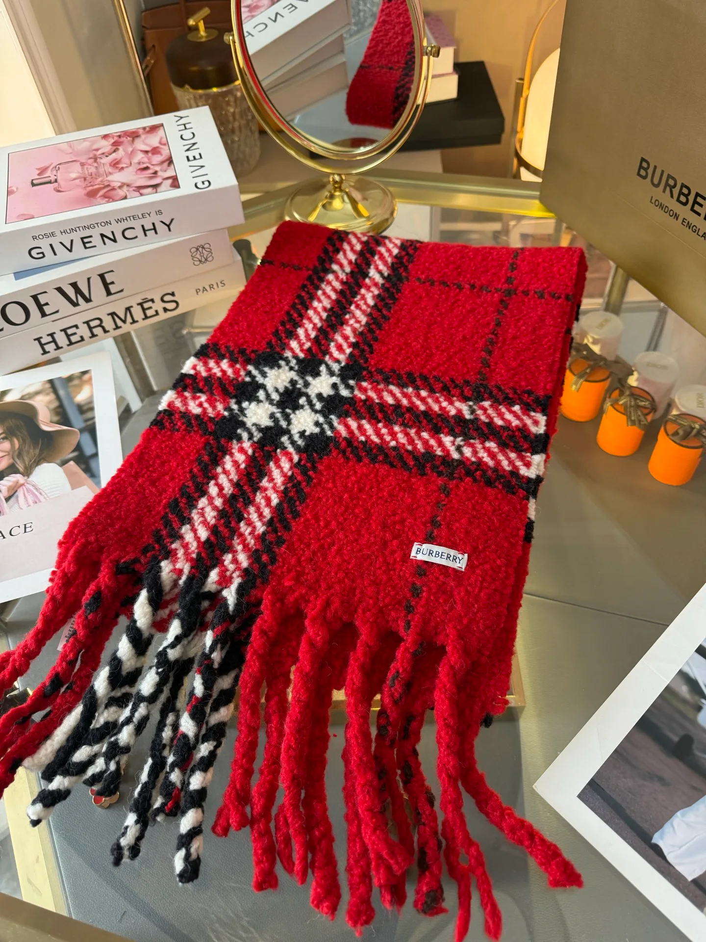 Шарфы Burberry 18222518