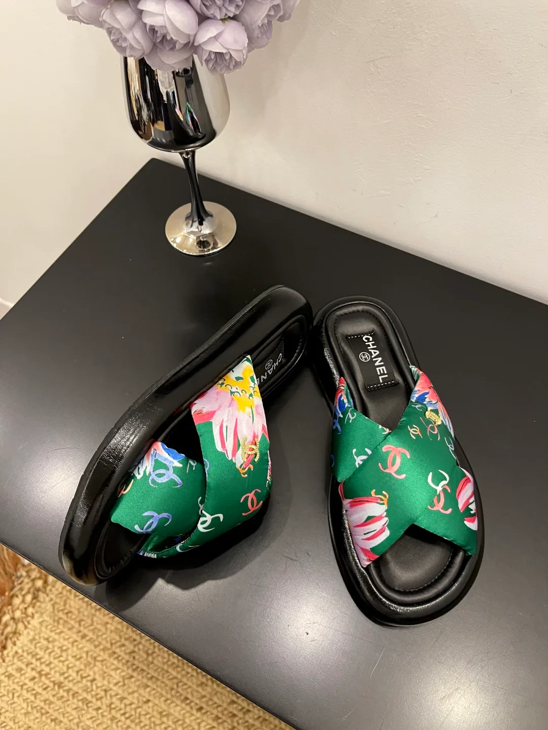 Шлепанцы Женские Chanel 48850