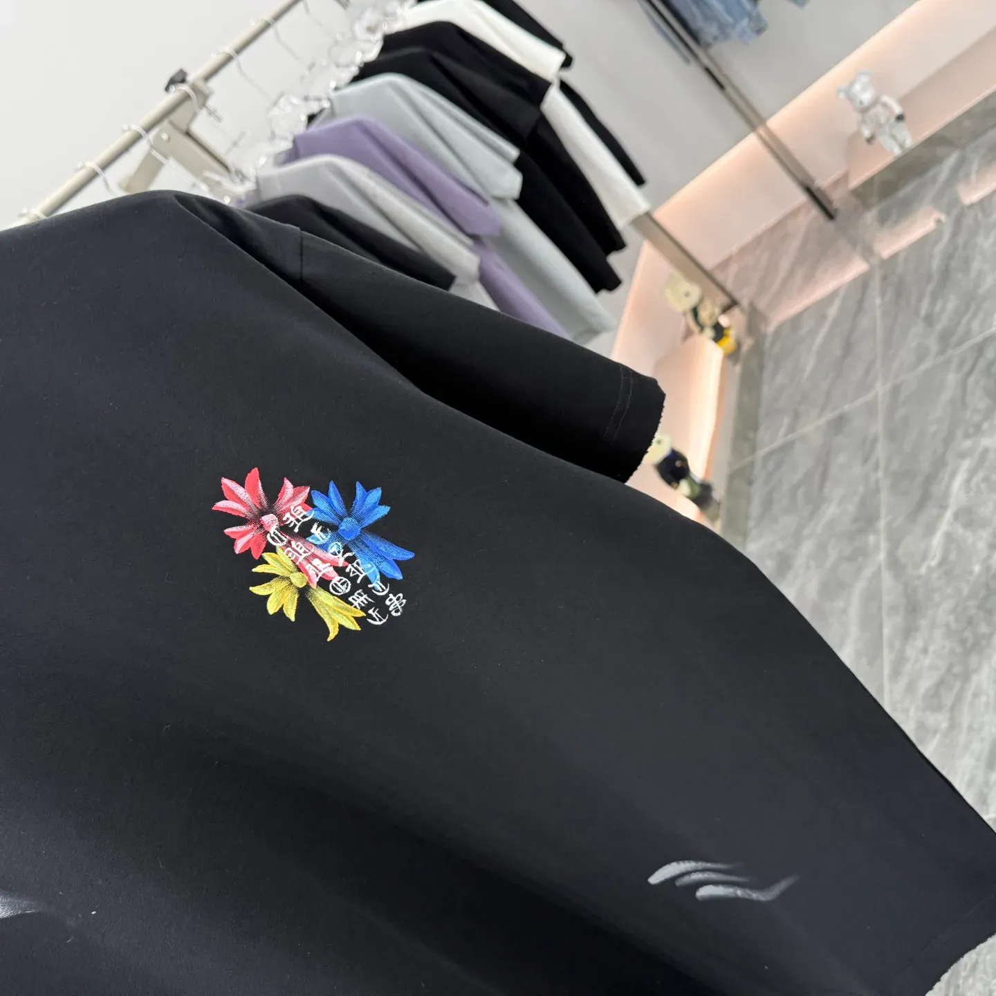 Футболки Мужские Chrome Hearts 281642