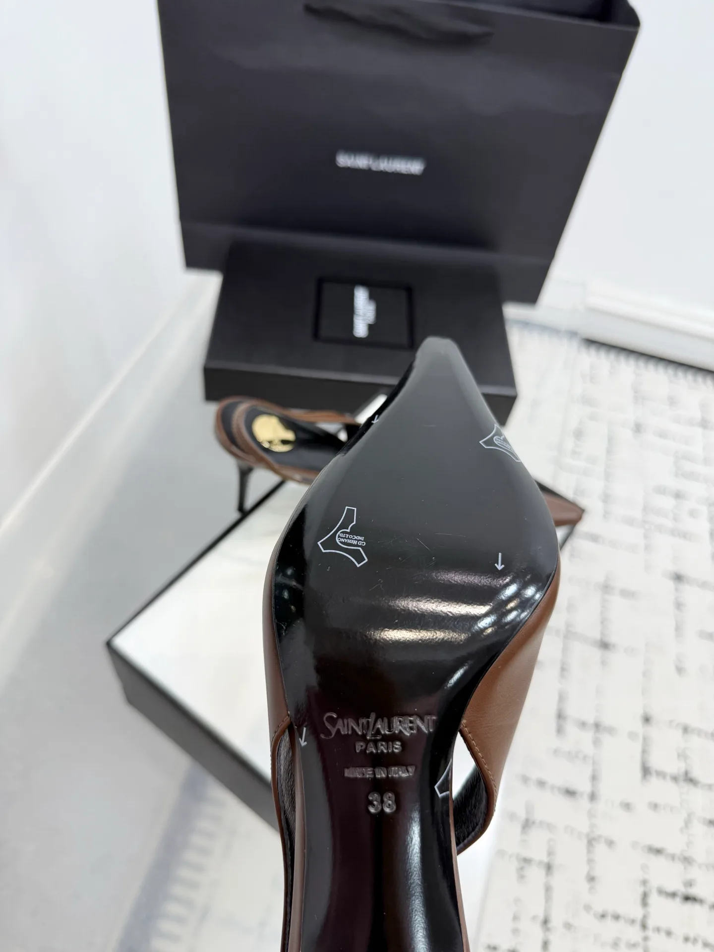 Туфли Женские Saint Laurent 303798