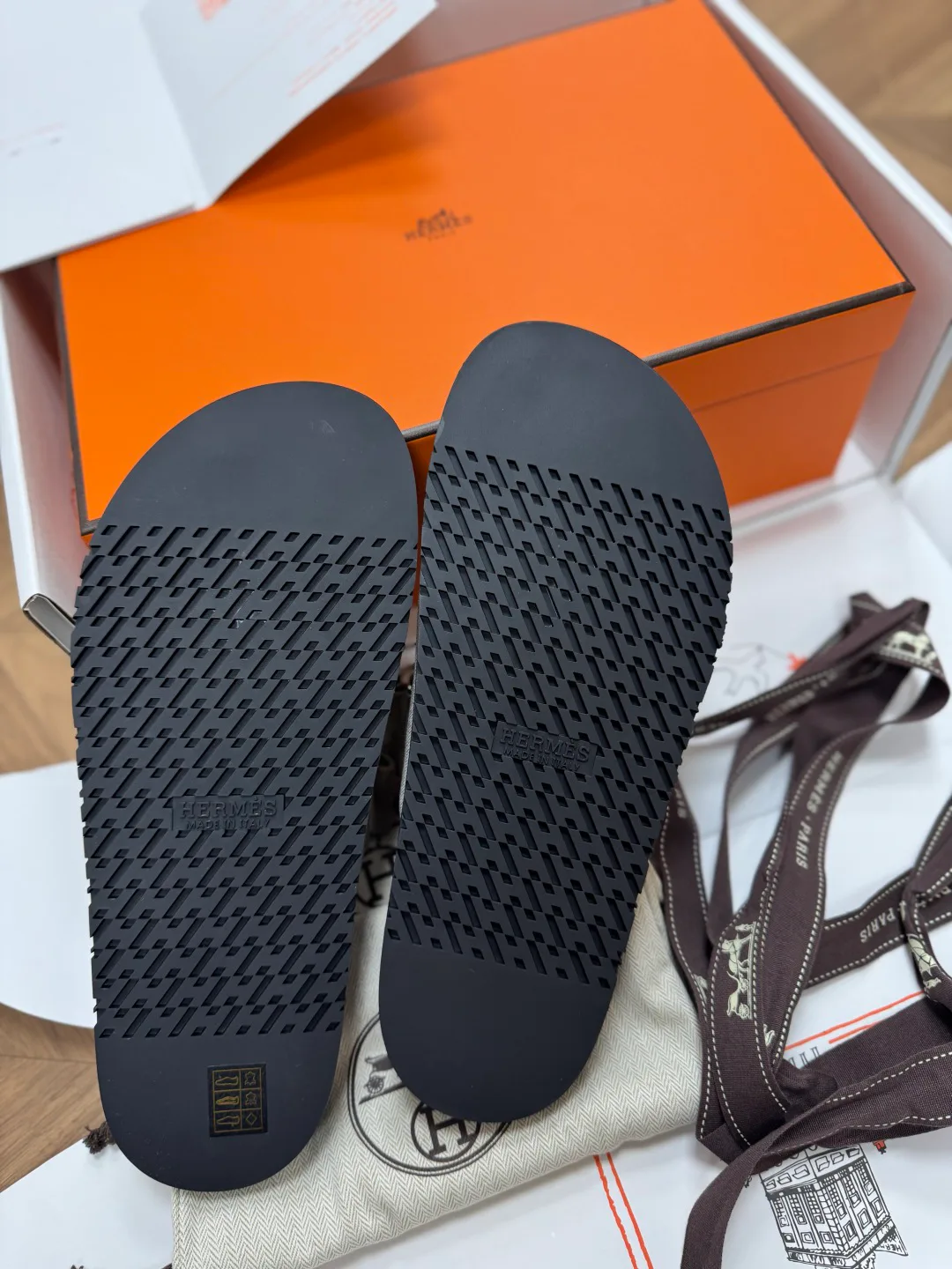 Сандалии Мужские Hermes 17568269