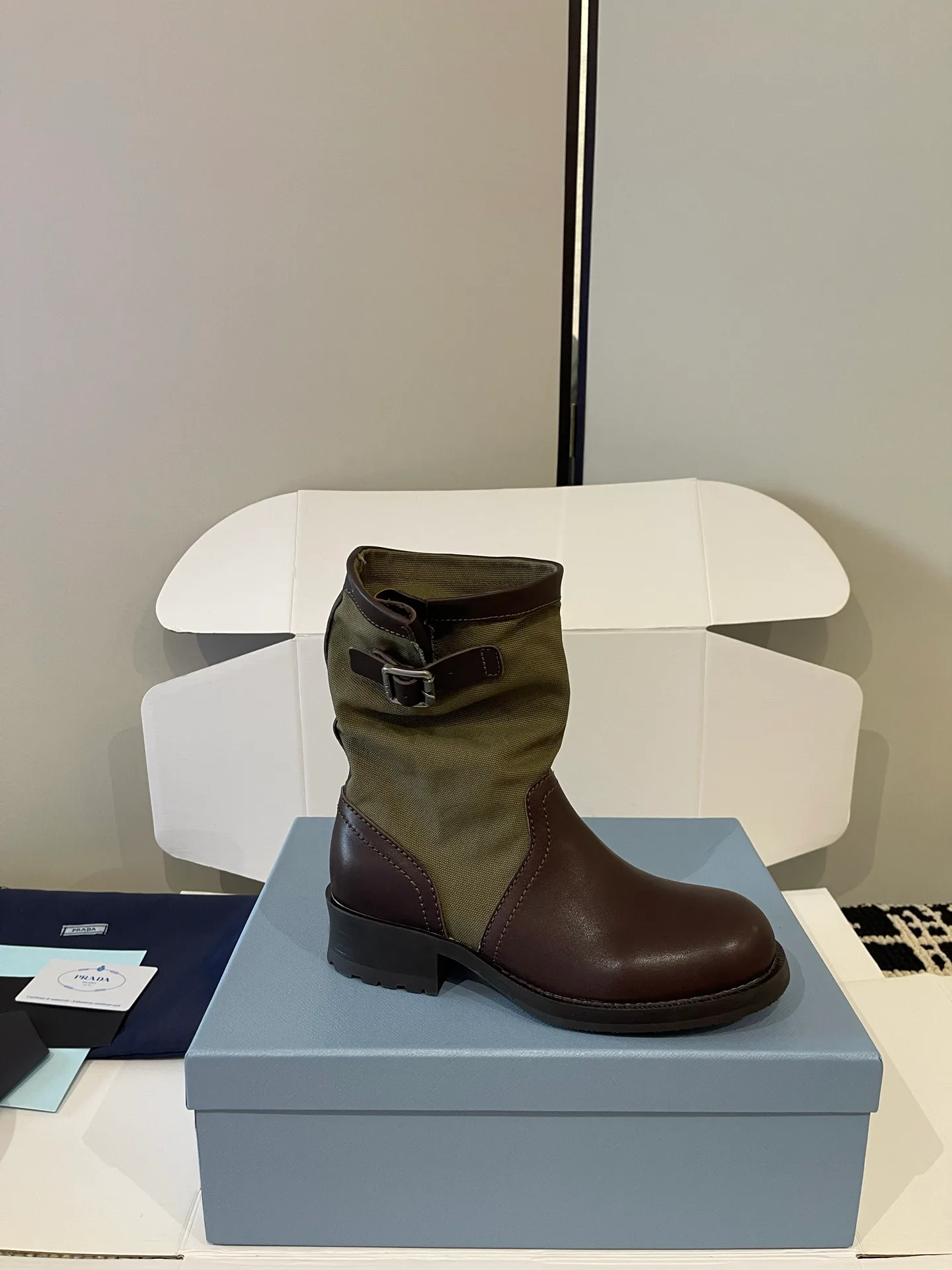 Ботинки Женские Prada 18283618