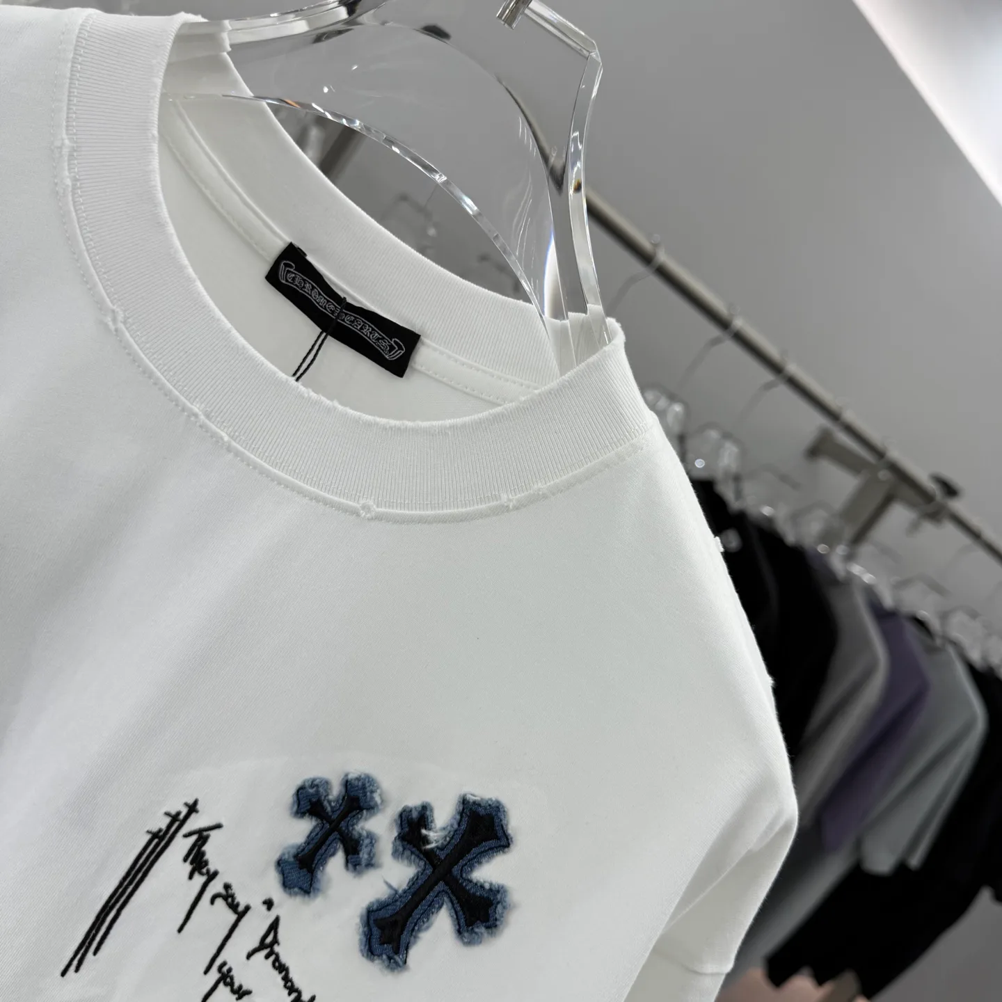 Футболки Мужские Chrome Hearts 281639